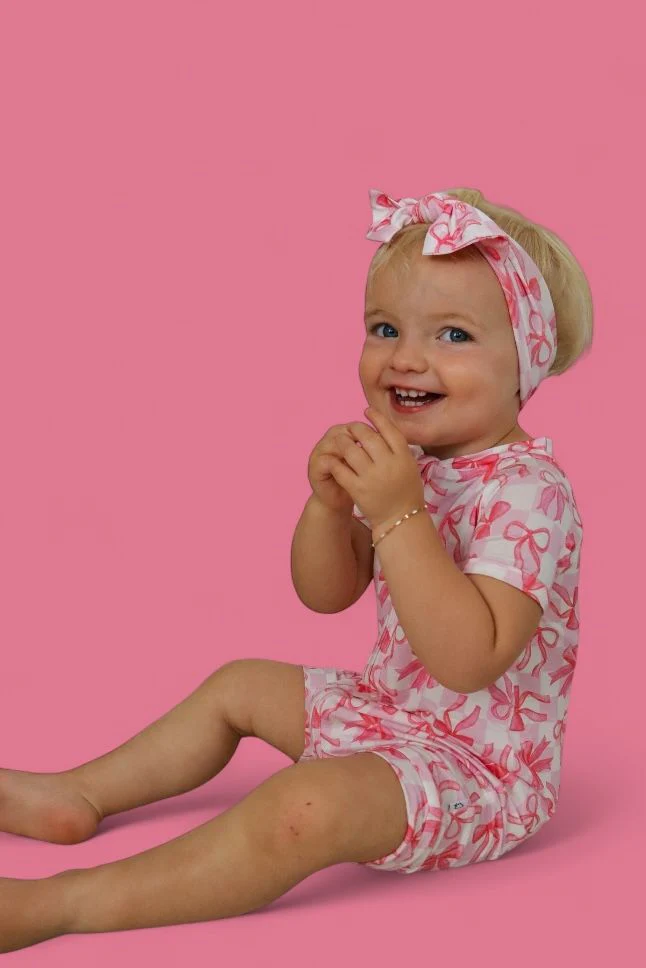 BOW CHECKERED CHARM DREAM SHORTIE - Image 6
