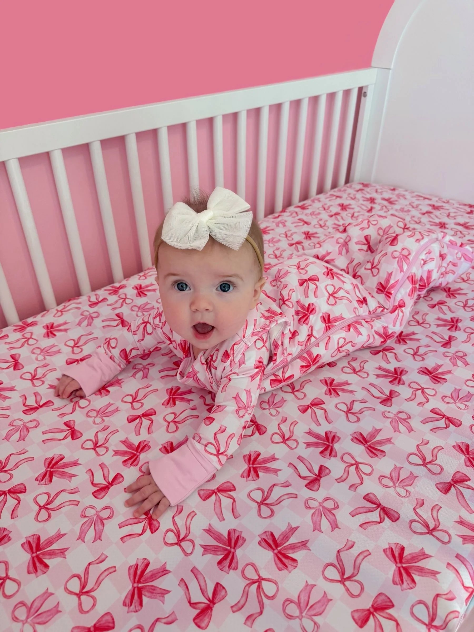 BOW CHECKERED CHARM DREAM SLEEP SACK - Image 4