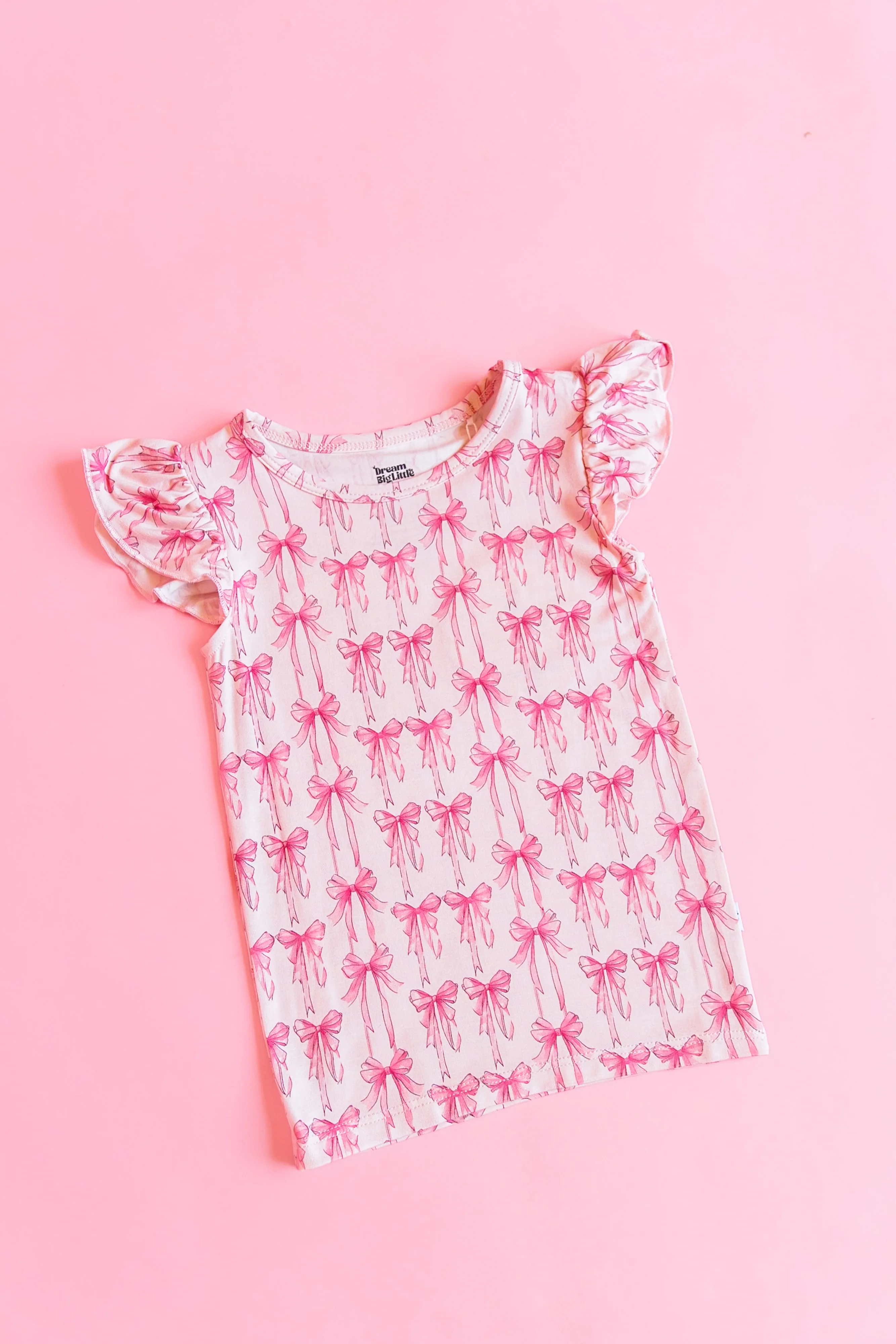 BOW CUTE DREAM CAP SLEEVE TOP - Image 3