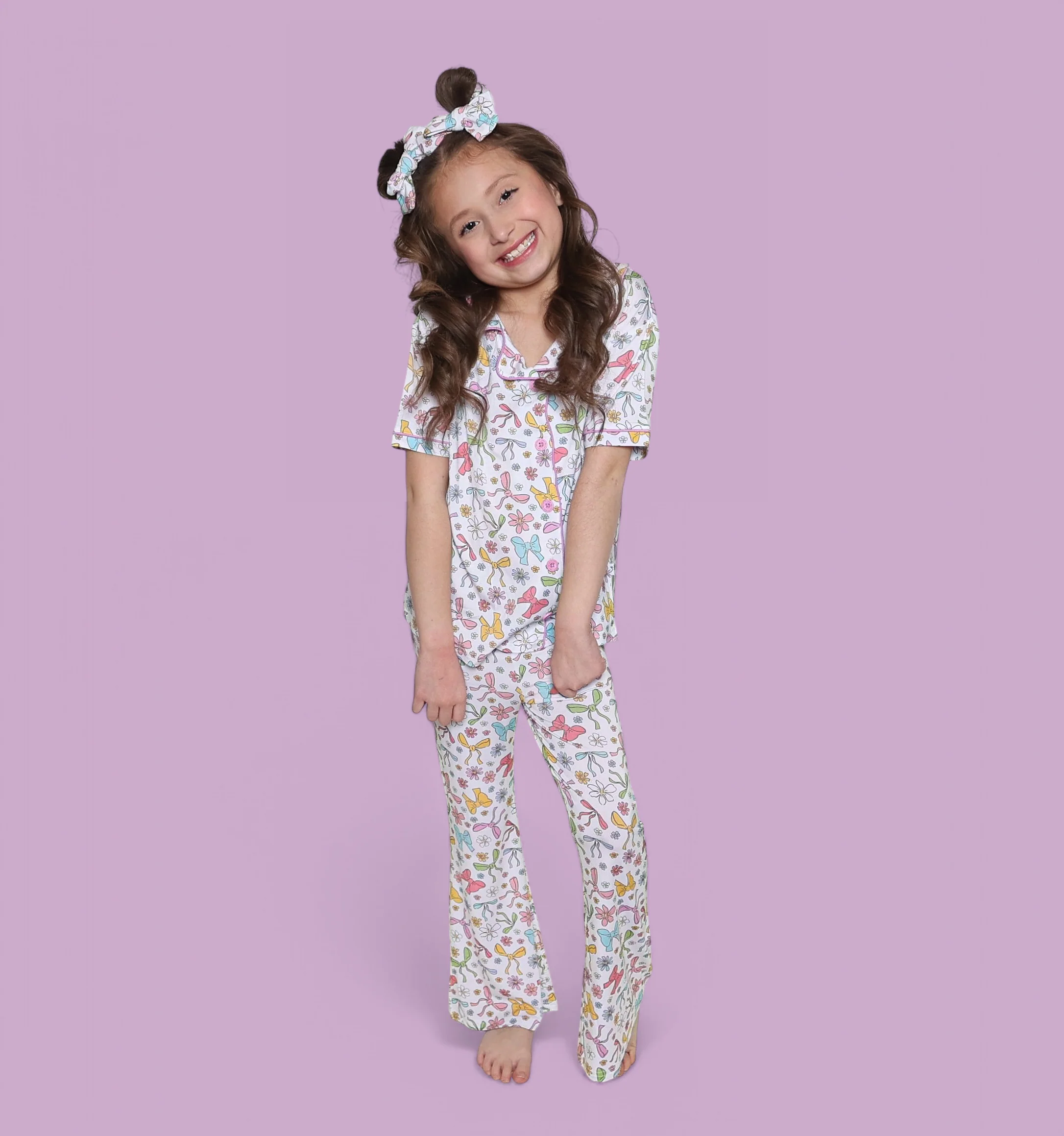 BOW GARDEN DREAM GIRL'S FLARE SET - Image 12
