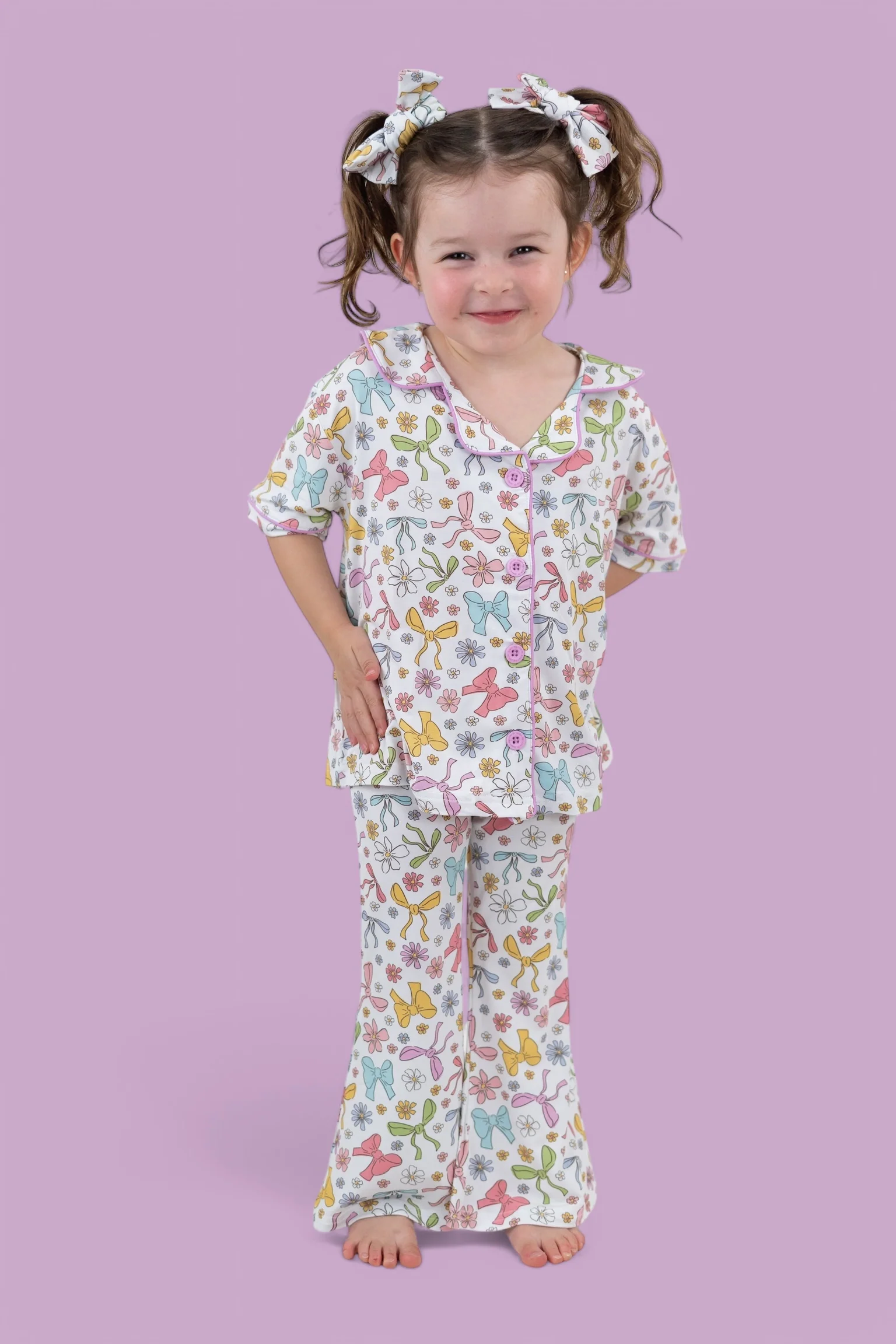 BOW GARDEN DREAM GIRL'S FLARE SET - Image 16