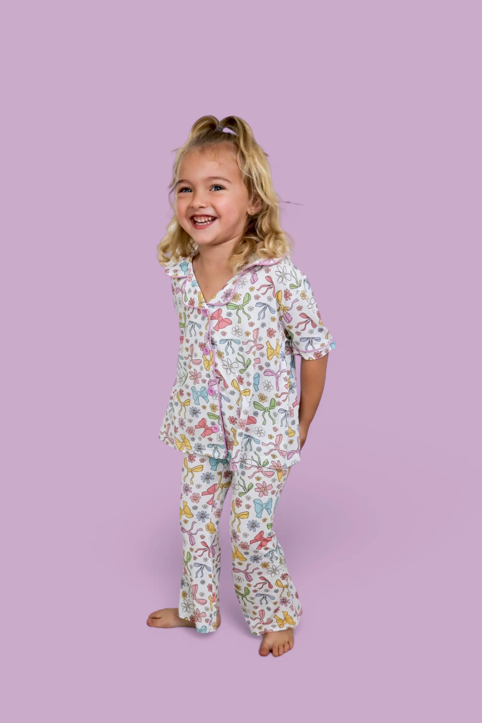 BOW GARDEN DREAM GIRL'S FLARE SET - Image 9