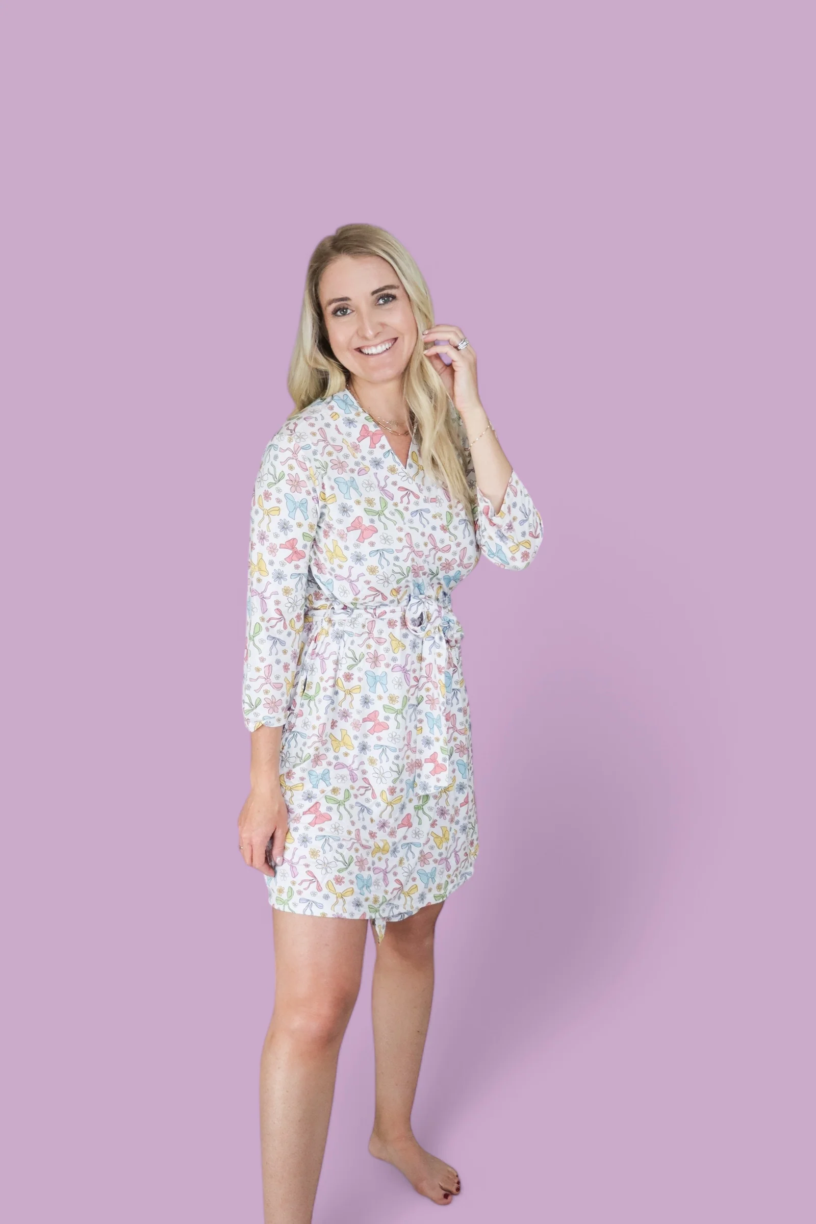 BOW GARDEN WOMEN'S DREAM ROBE - Image 8