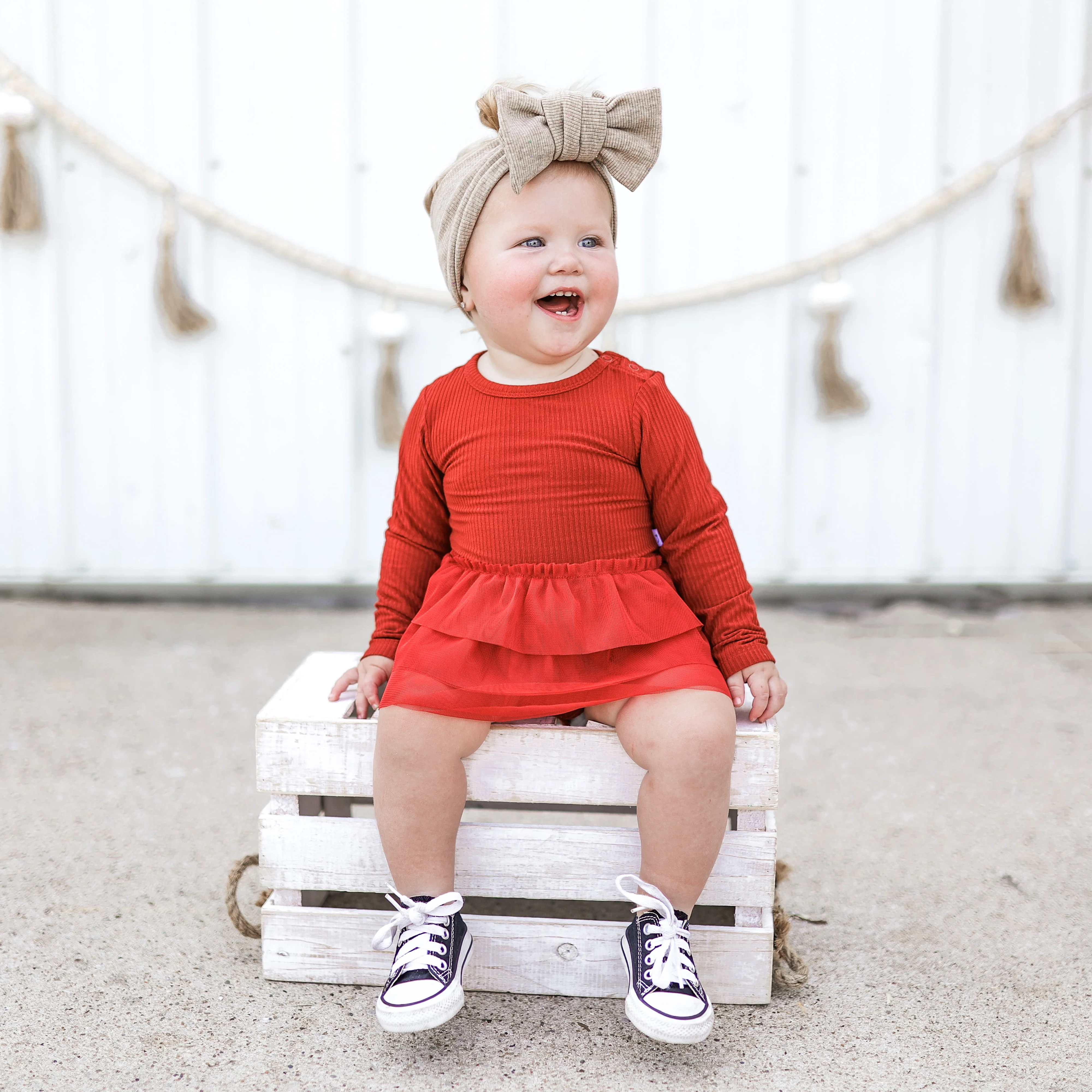 BRICK RIB DREAM TUTU BODYSUIT DRESS - Image 2