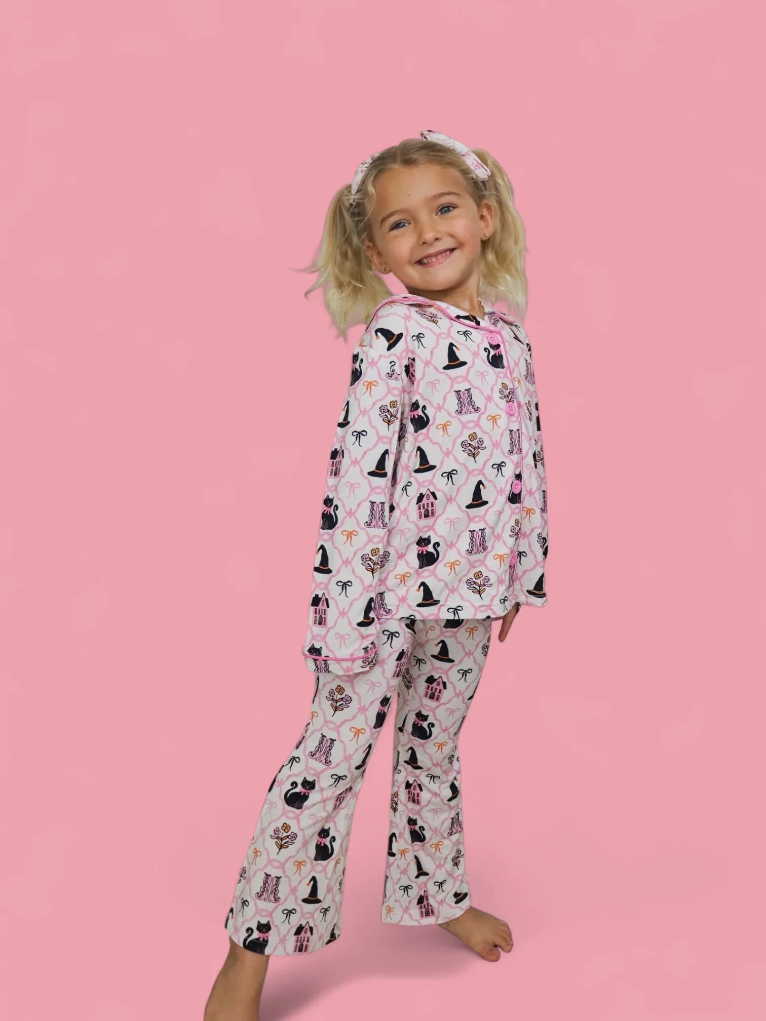 BROOMSTICKS AND BLOSSOMS DREAM GIRL'S FLARE SET - Image 3