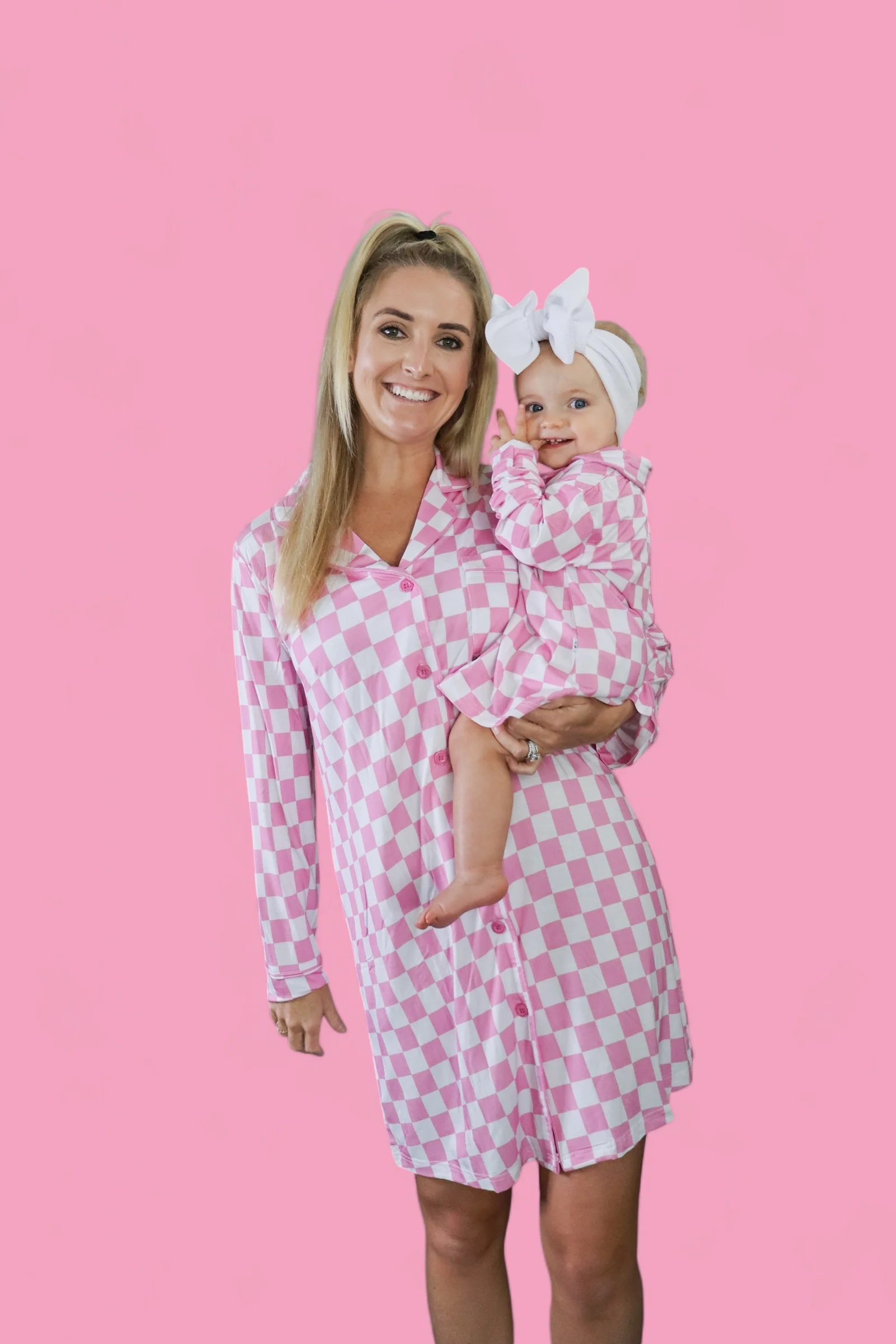 BUBBLEGUM CHECKERS GIRL'S DREAM GOWN - Image 11
