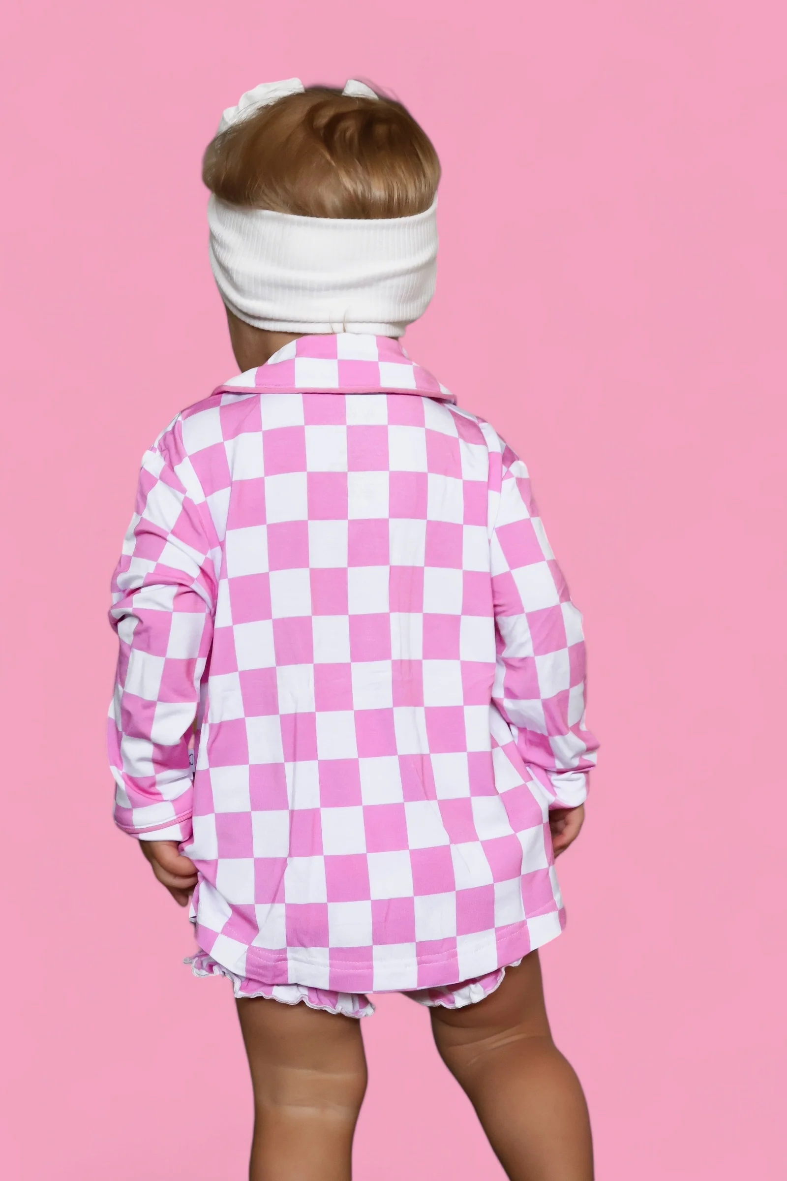 BUBBLEGUM CHECKERS GIRL'S DREAM GOWN - Image 20