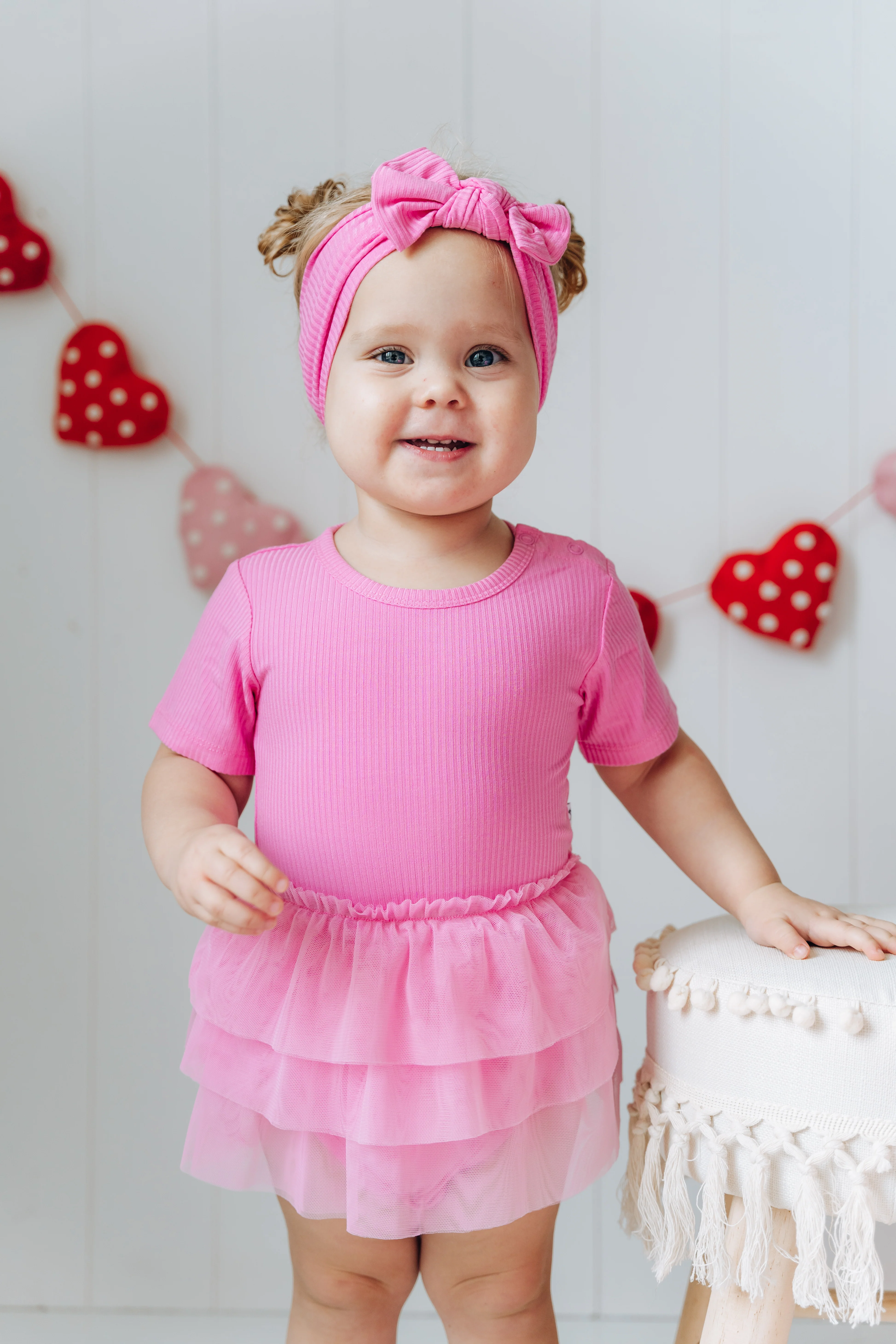 BUBBLEGUM RIB DREAM TUTU BODYSUIT DRESS - Image 4