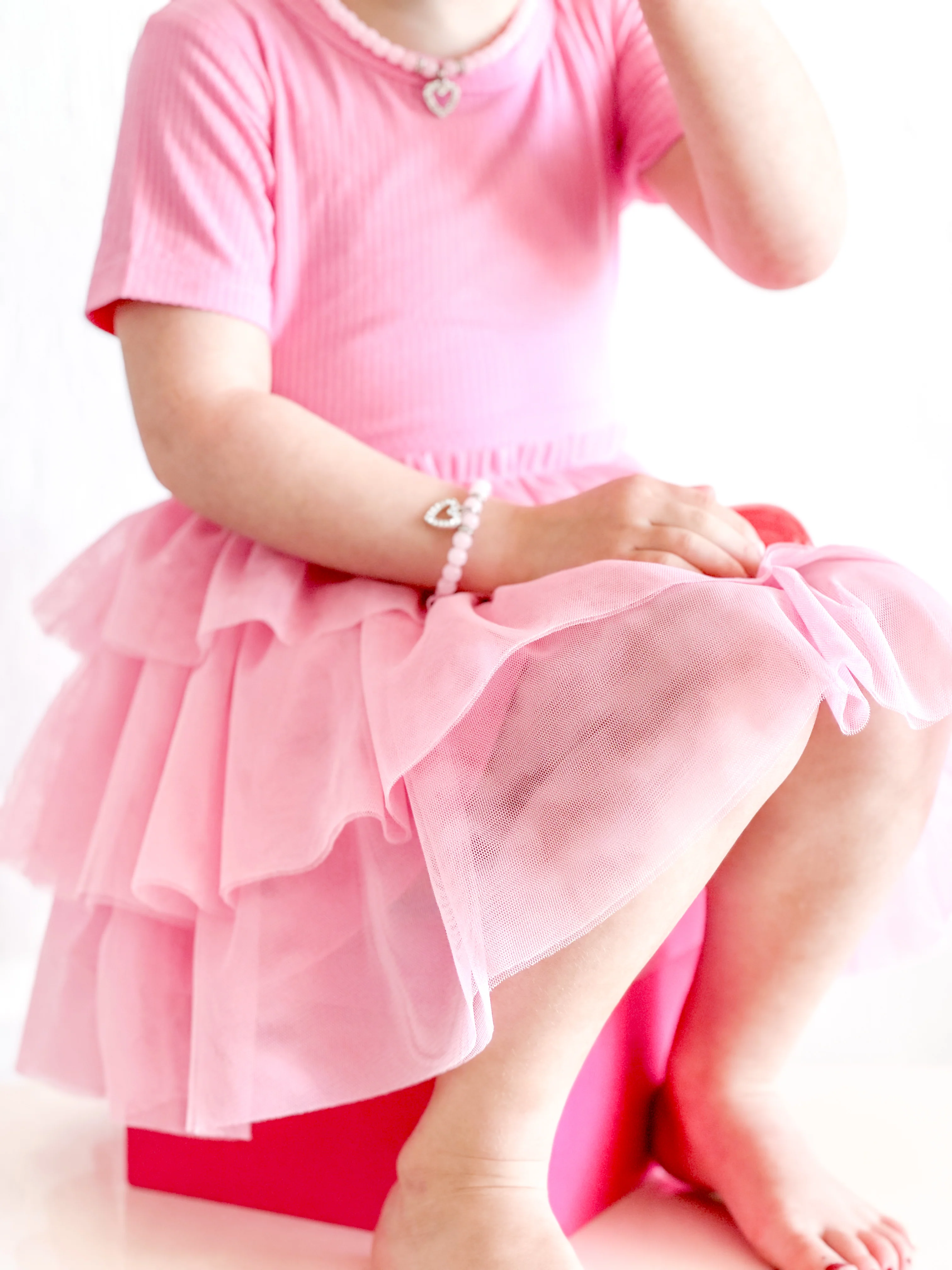 BUBBLEGUM RIB DREAM TUTU DRESS - Image 2