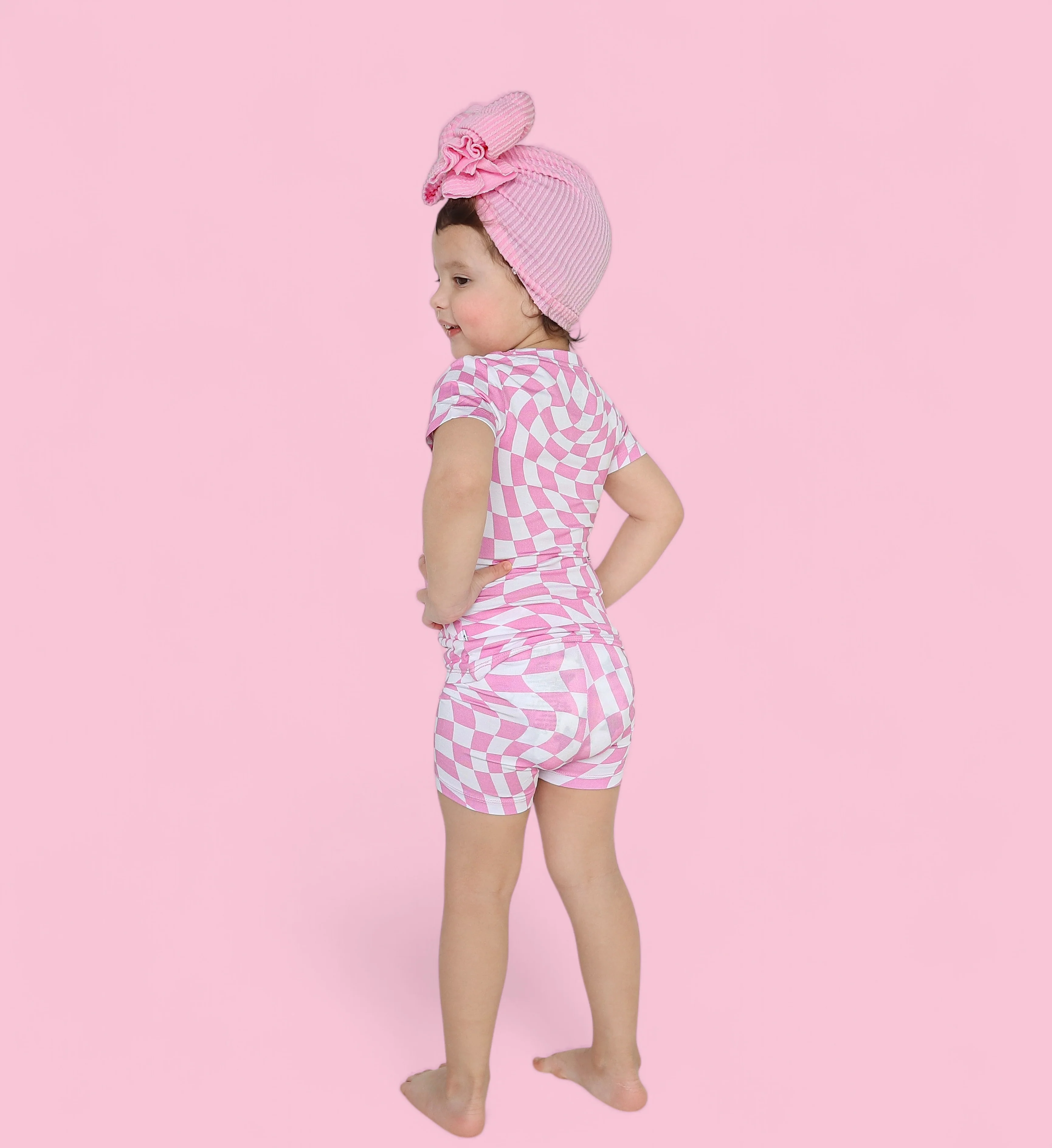 BUBBLEGUM WAVY CHECKERS DREAM TUTU DRESS - Image 13