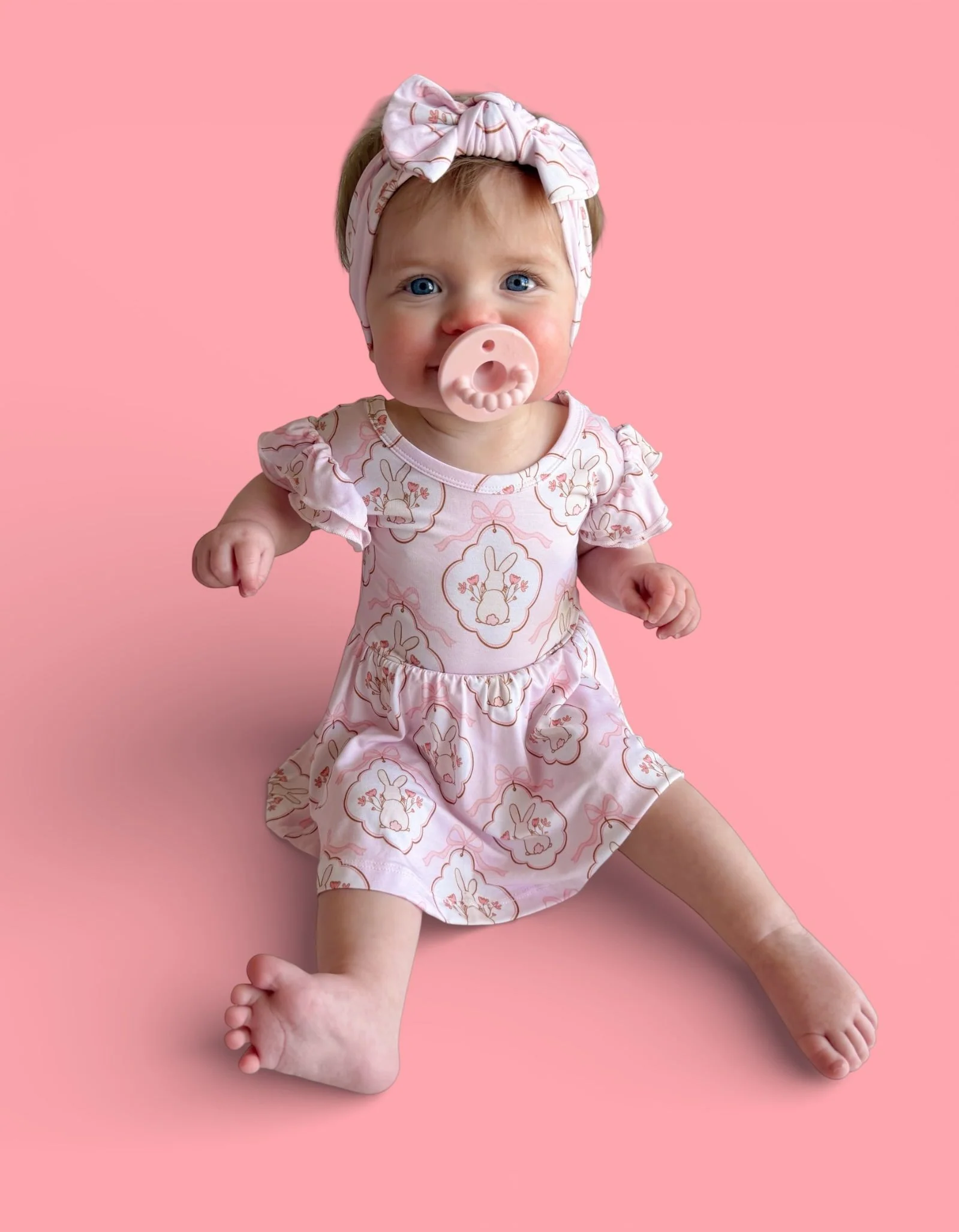 BUNNY BOW BLOSSOMS DREAM BODYSUIT DRESS - Image 12