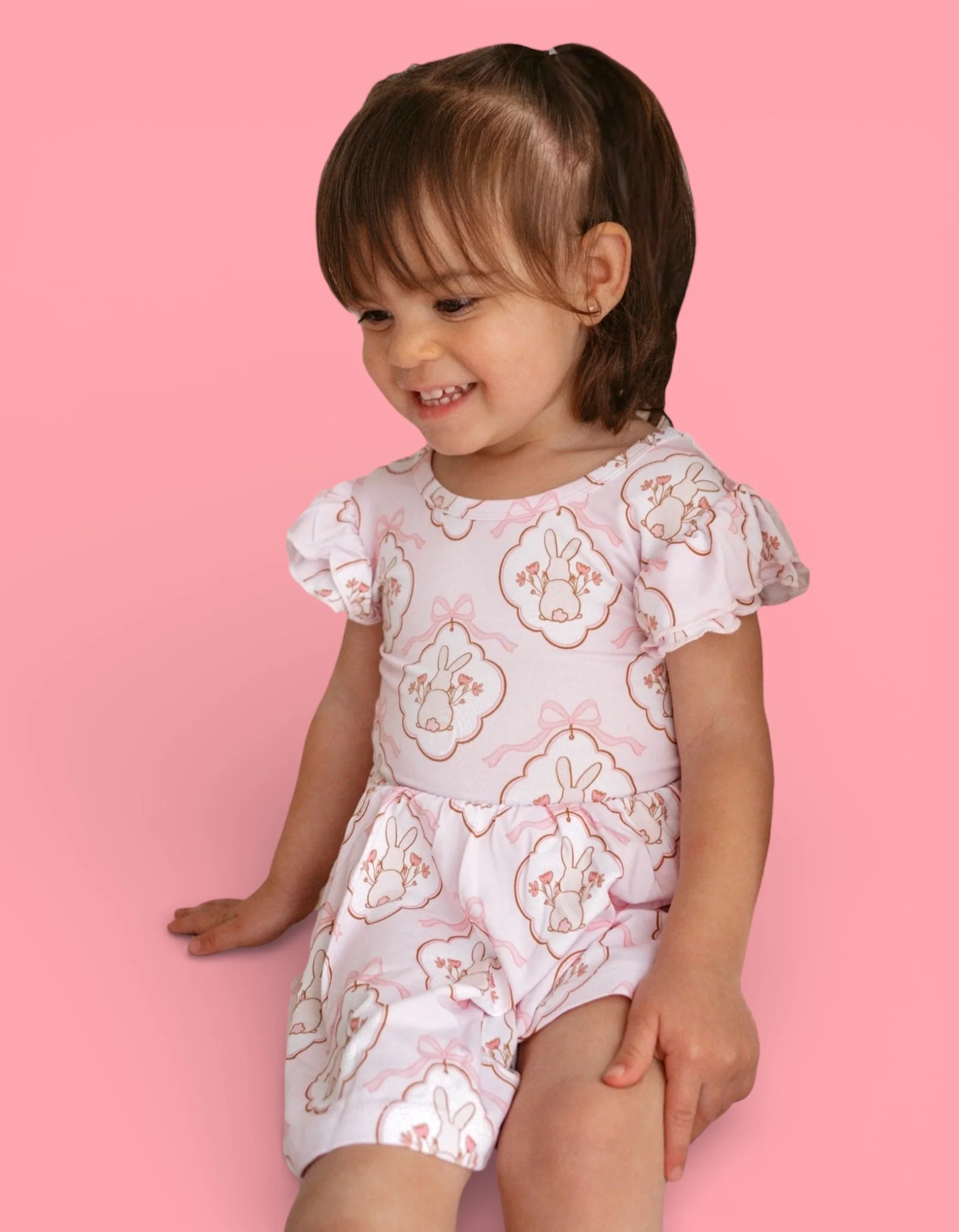 BUNNY BOW BLOSSOMS DREAM BODYSUIT DRESS - Image 13