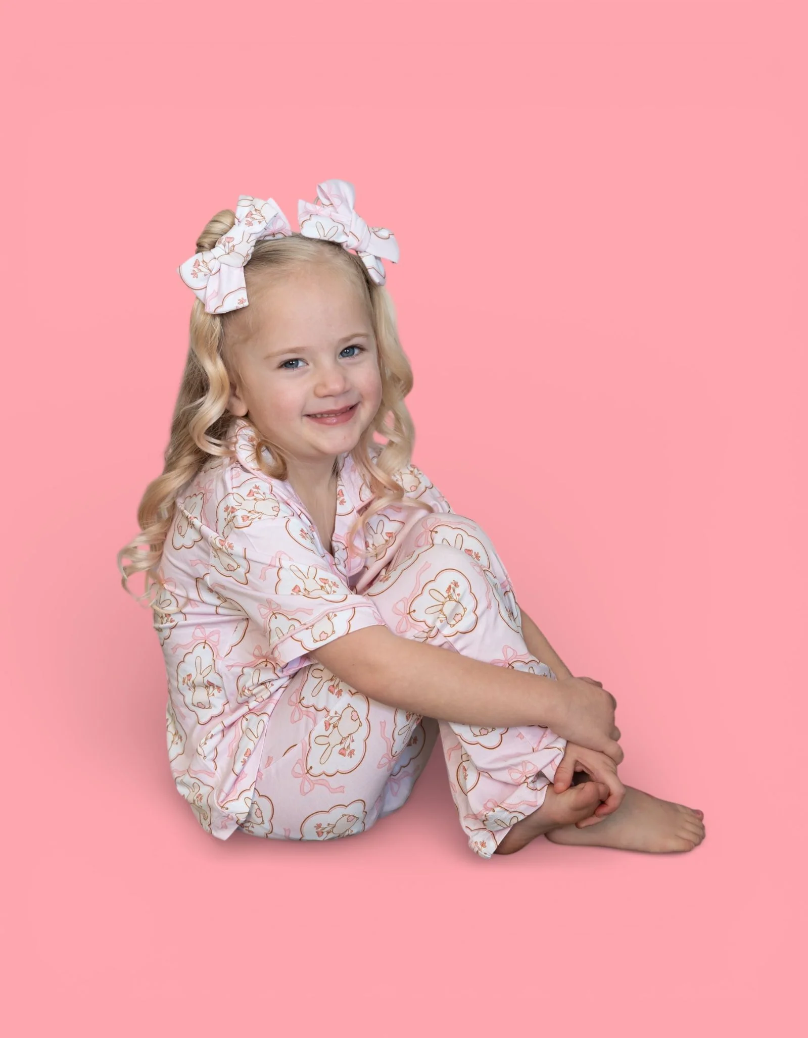 BUNNY BOW BLOSSOMS DREAM GIRL'S FLARE SET - Image 13