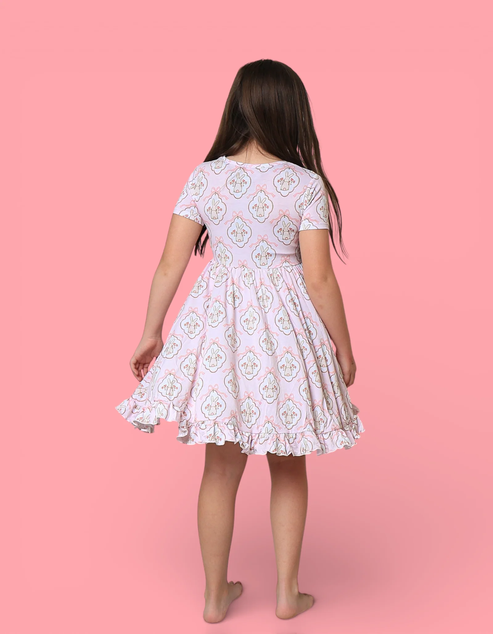 BUNNY BOW BLOSSOMS DREAM RUFFLE DRESS - Image 13