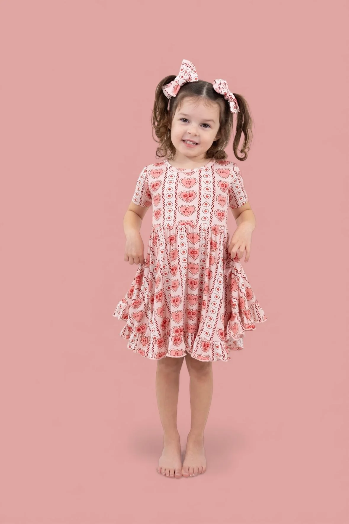CANDY HEARTS DREAM RUFFLE DRESS - Image 7