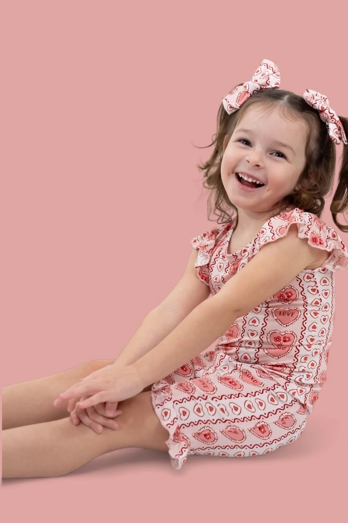 CANDY HEARTS DREAM RUFFLE SHORT SET - Image 18