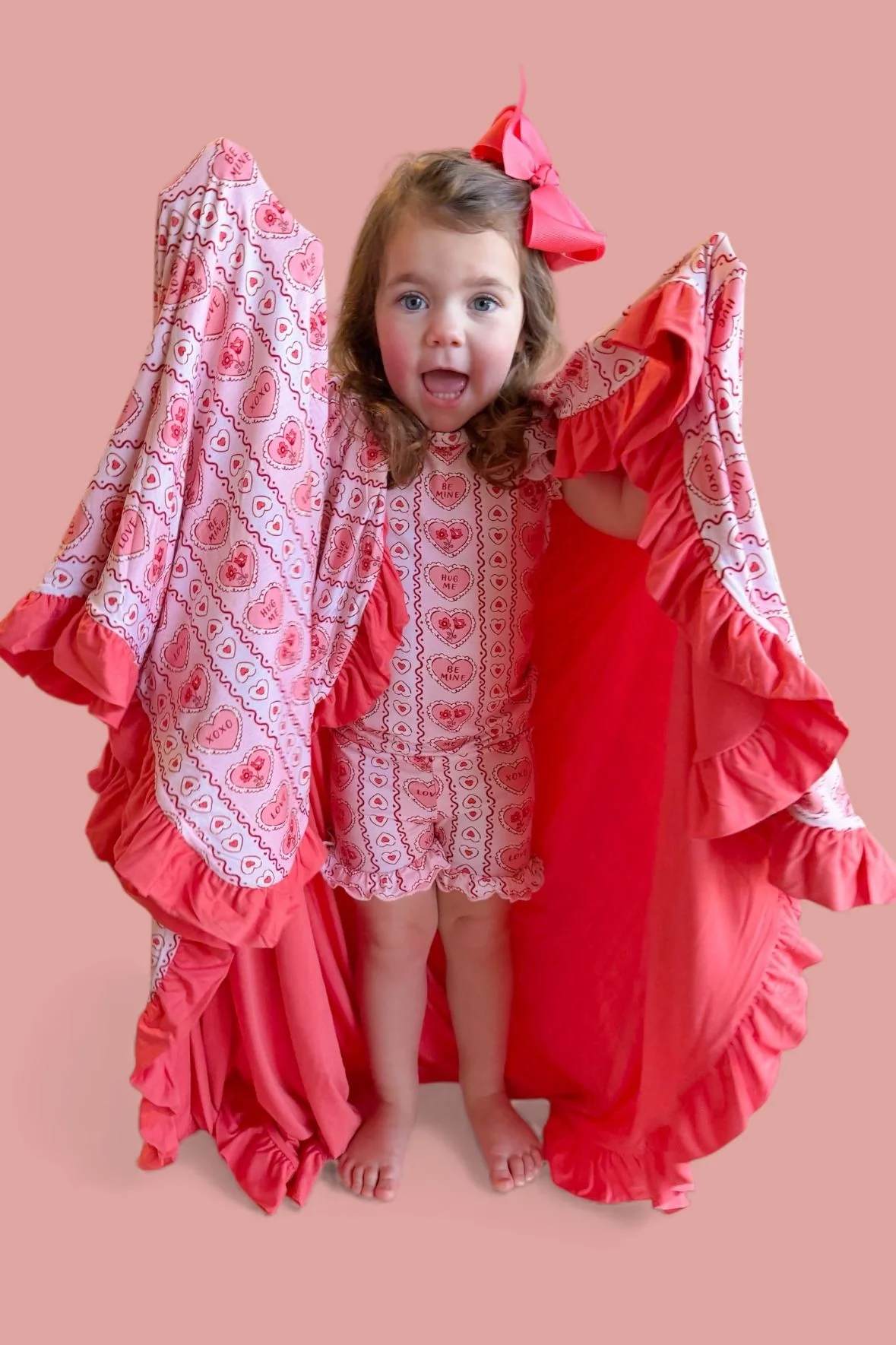 CANDY HEARTS DREAM RUFFLE SHORT SET - Image 25