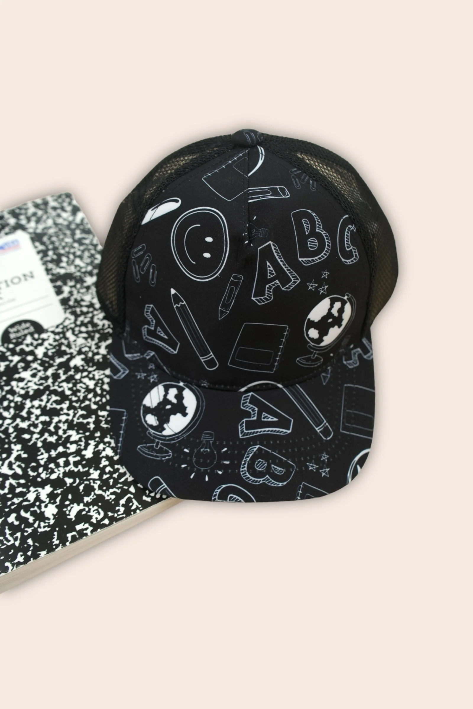 CHALK ABOUT SCHOOL DREAM TRUCKER HAT - Image 3