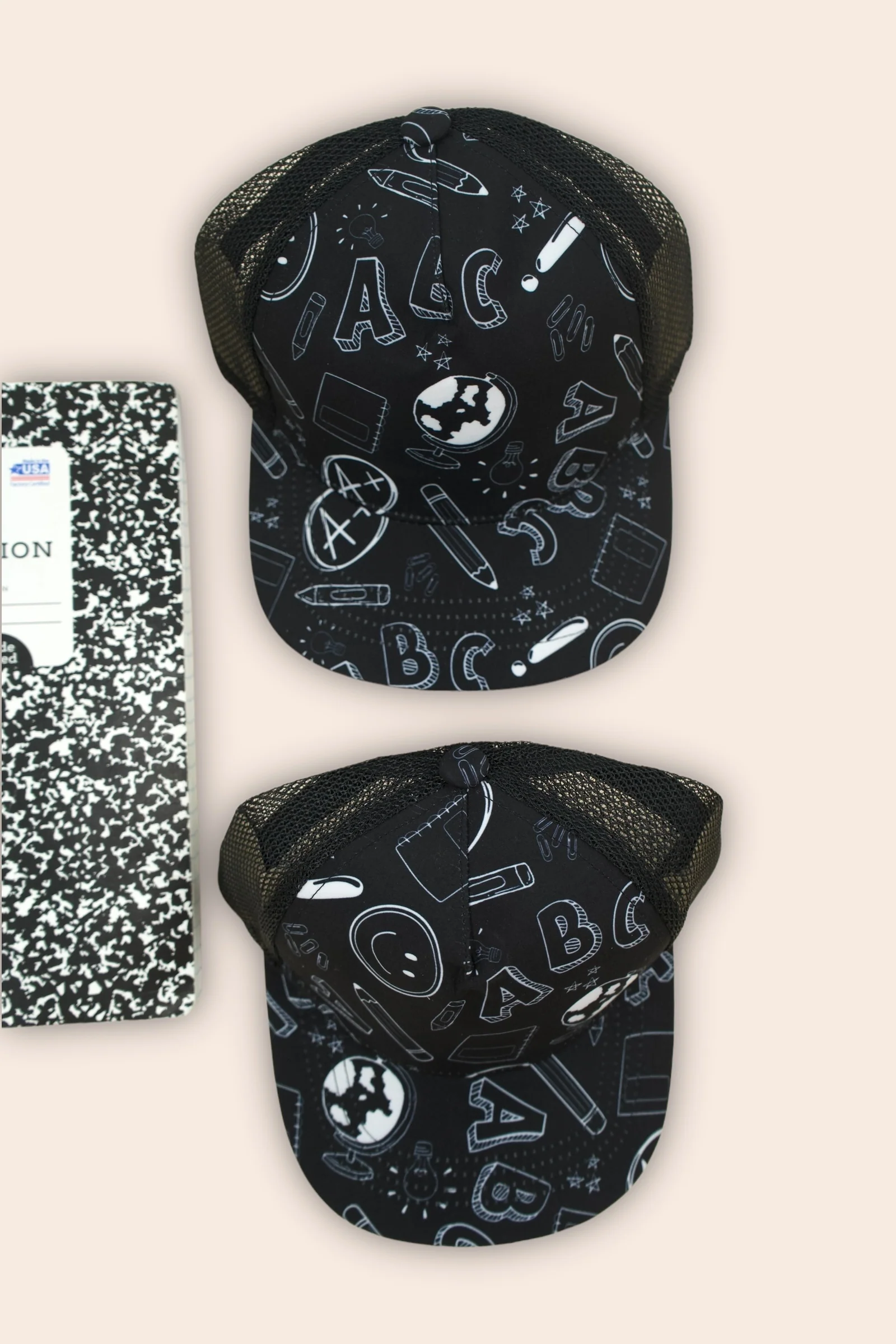 CHALK ABOUT SCHOOL DREAM TRUCKER HAT - Image 6