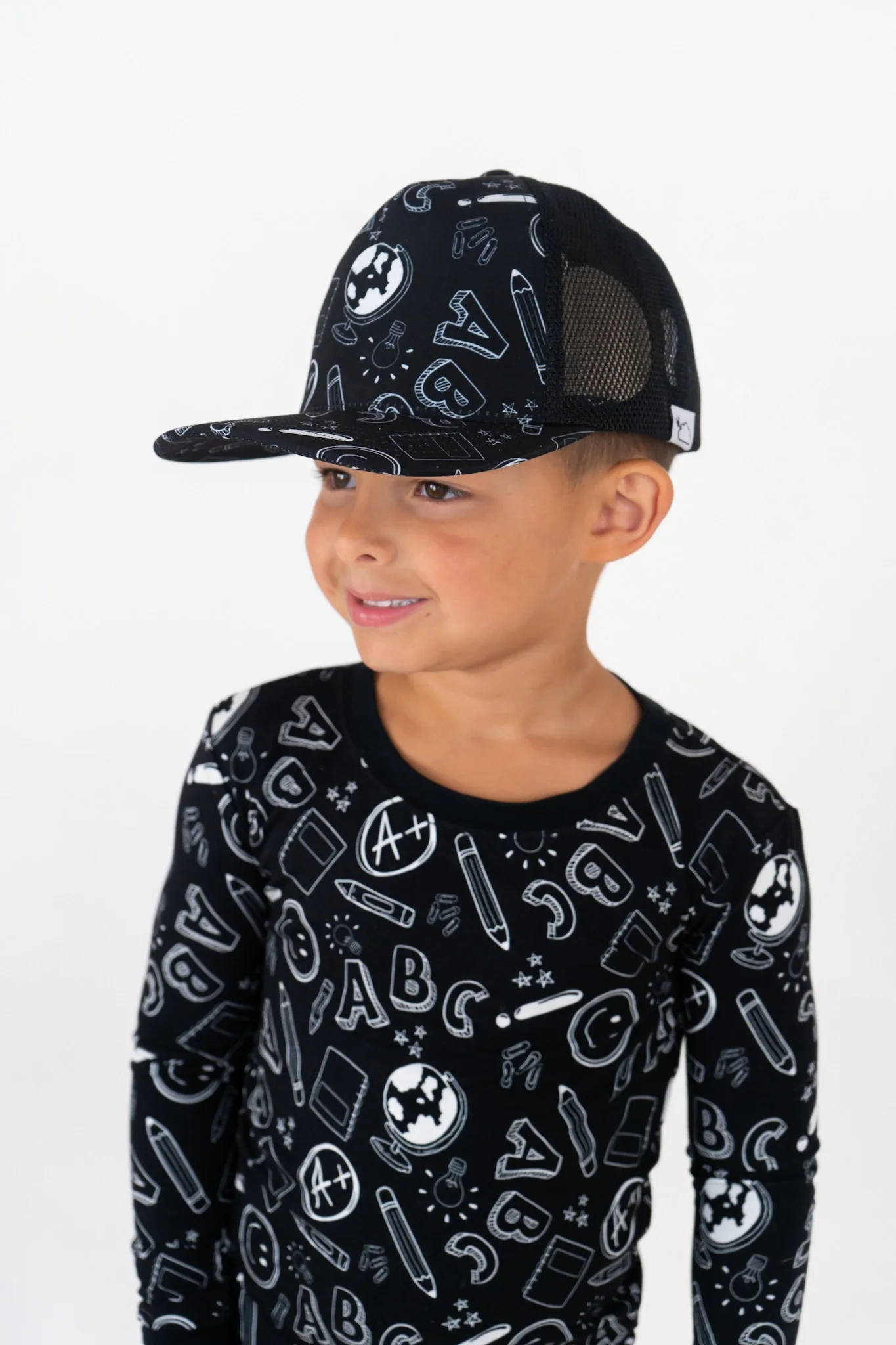 CHALK ABOUT SCHOOL DREAM TRUCKER HAT - Image 7
