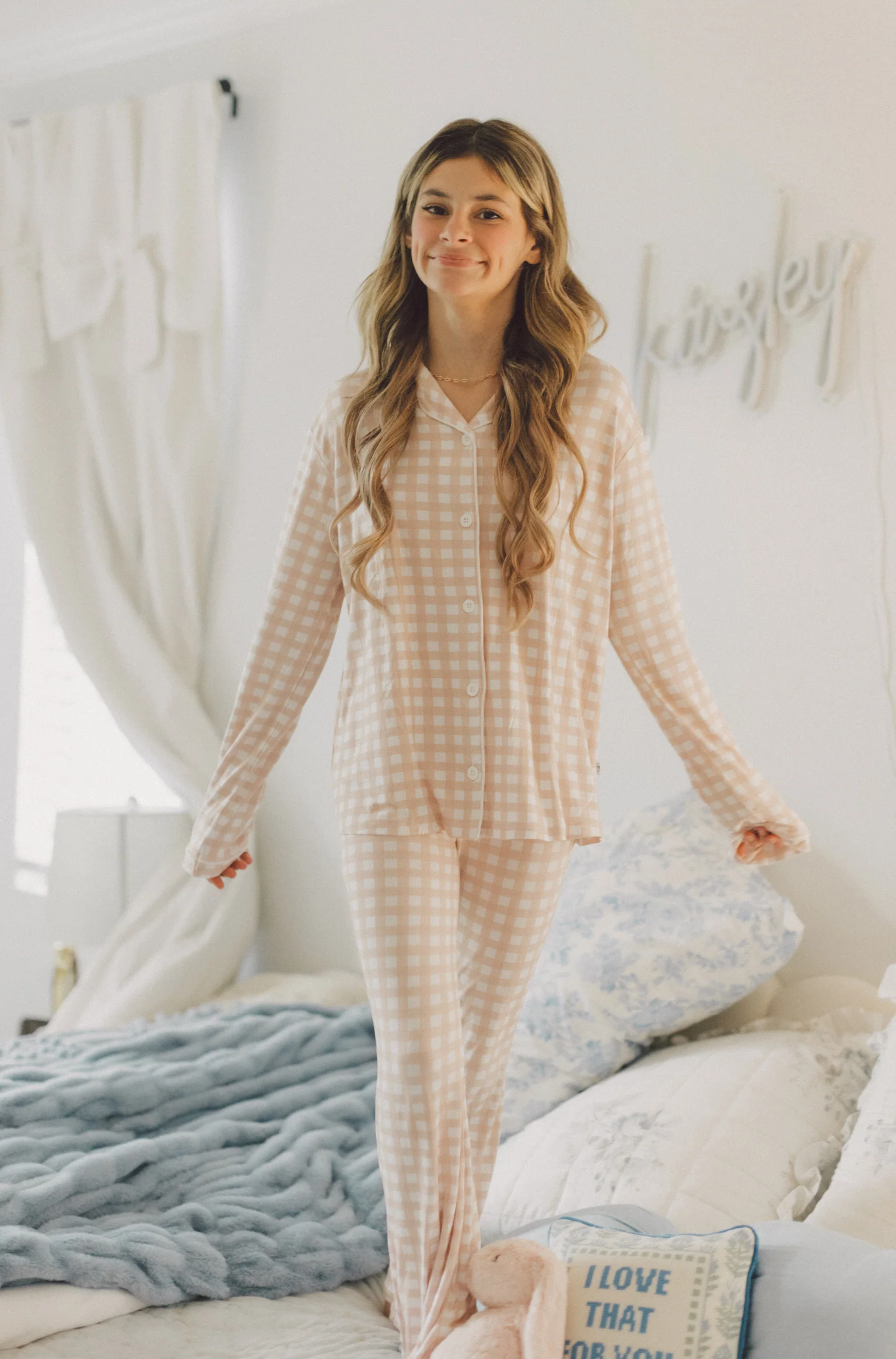 CHARLIE'S CHECKS DREAM GIRL'S FLARE SET - Image 7