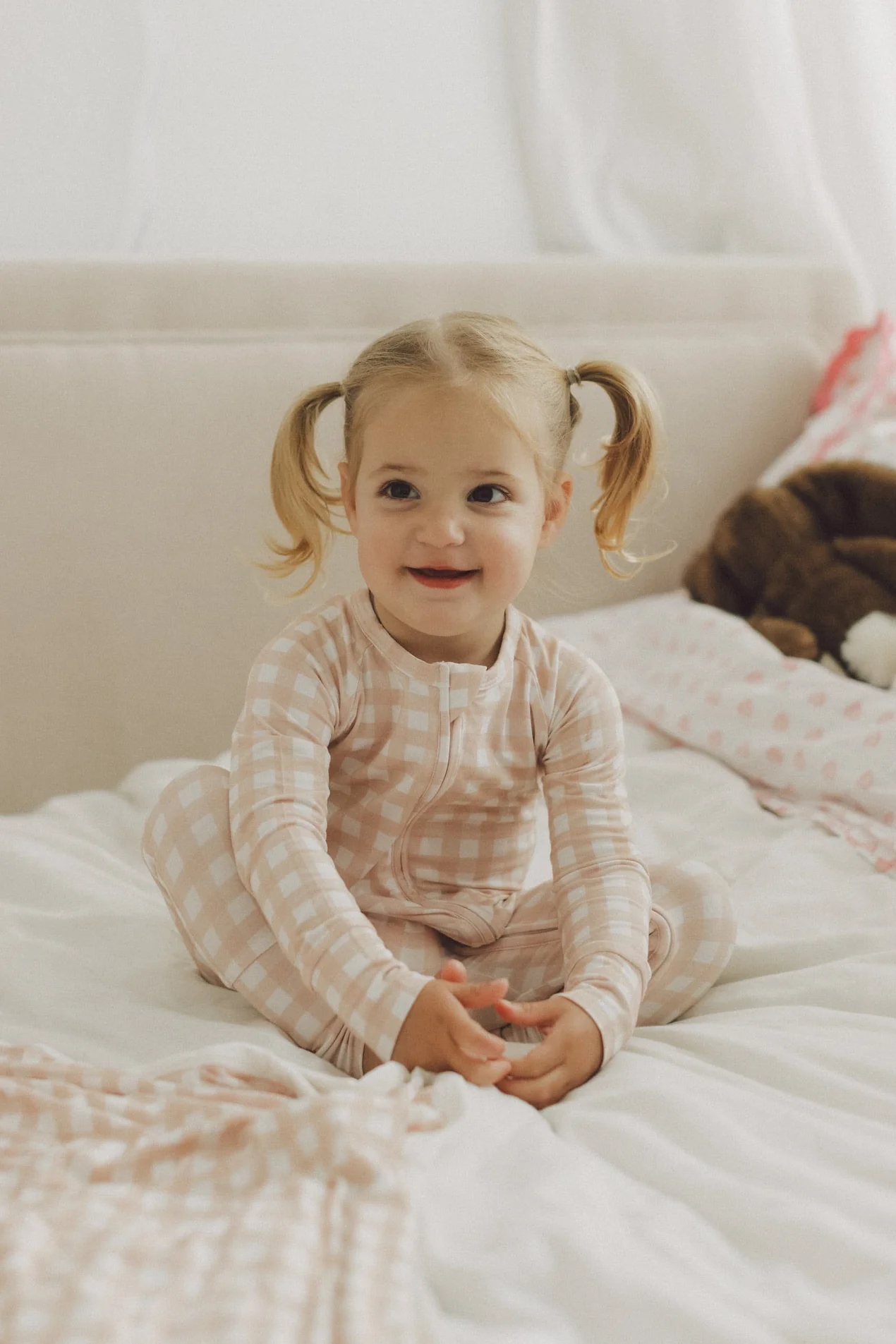 CHARLIE'S CHECKS DREAM ROMPER - Image 5