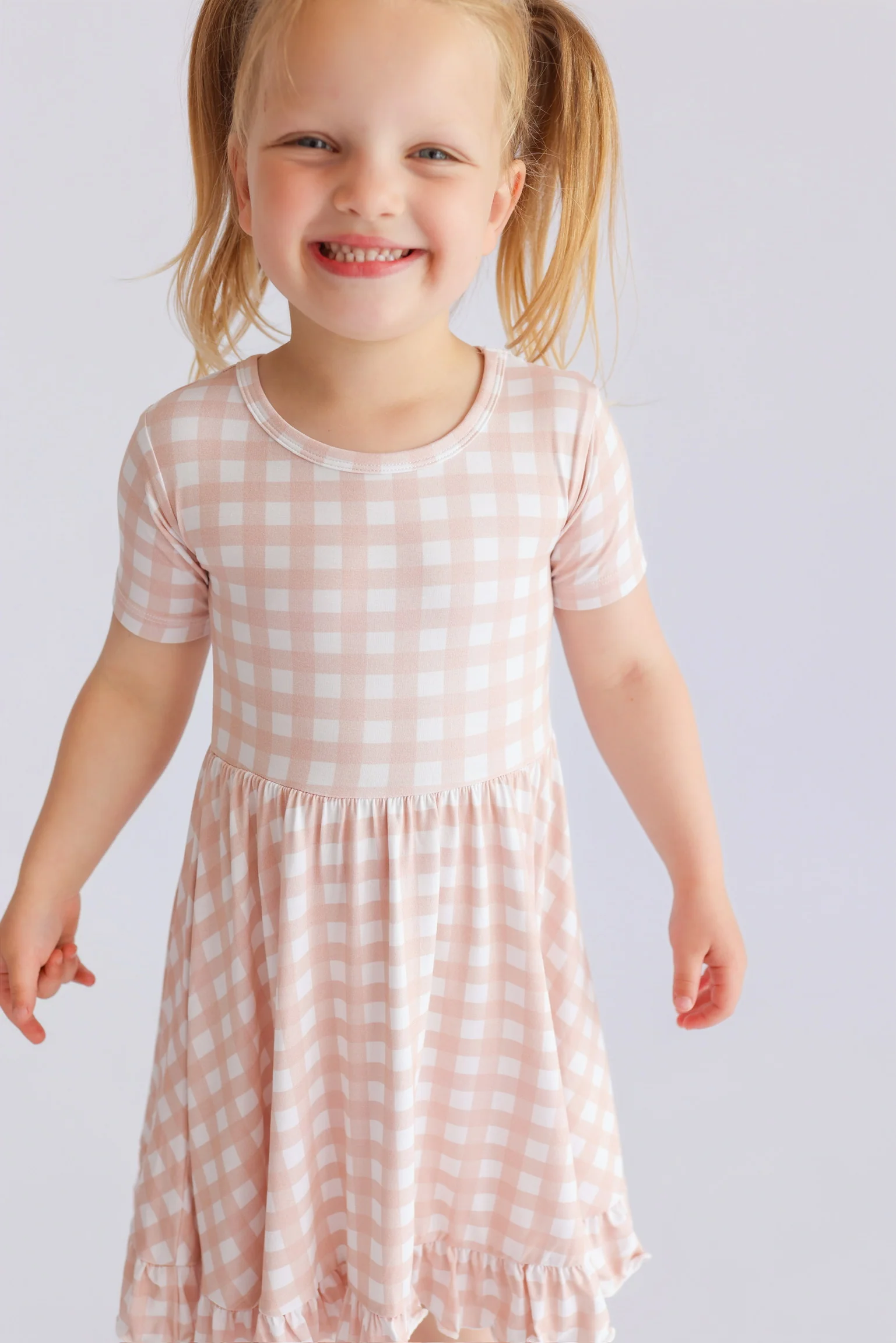 CHARLIE'S CHECKS DREAM RUFFLE DRESS - Image 15