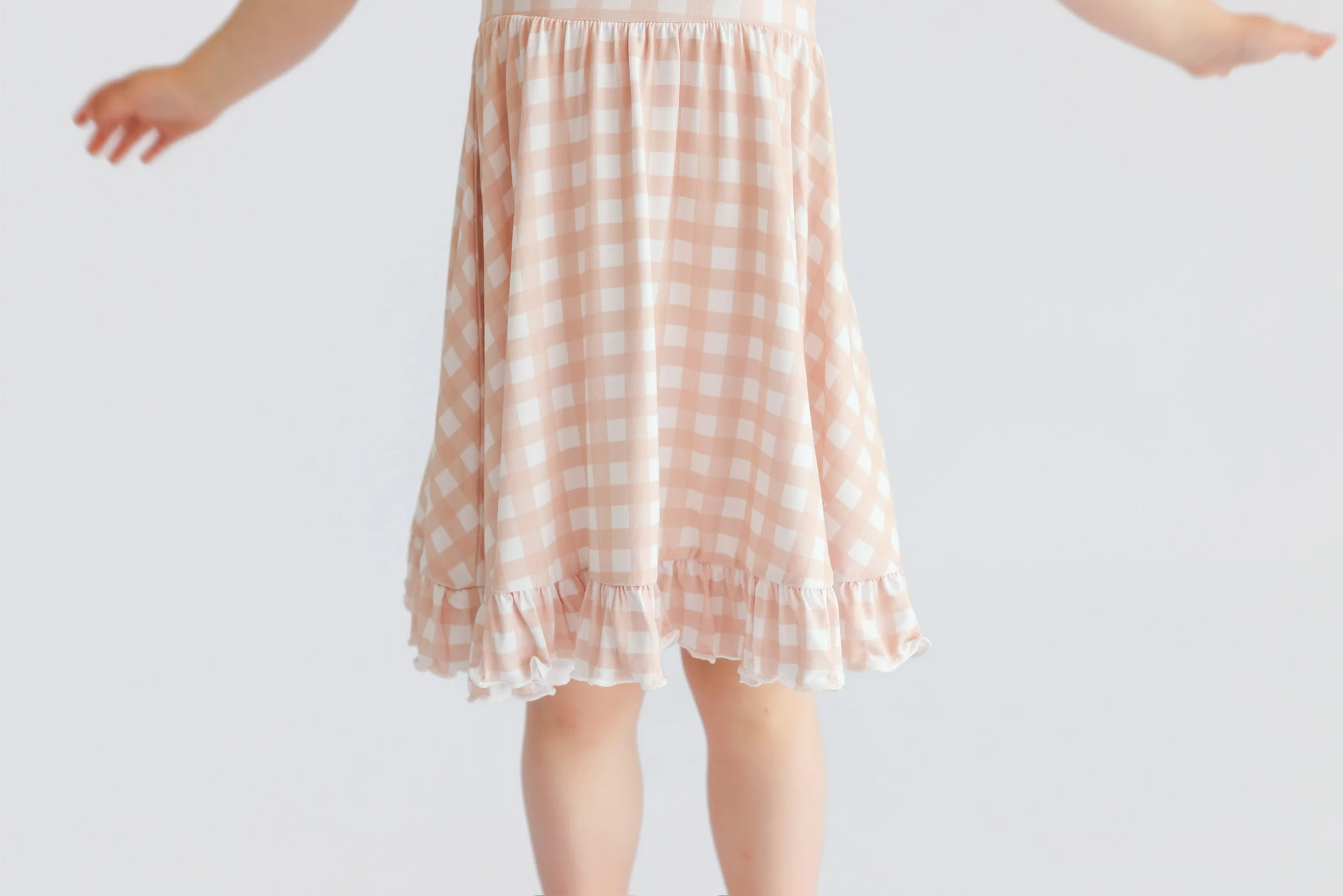 CHARLIE'S CHECKS DREAM RUFFLE DRESS - Image 19