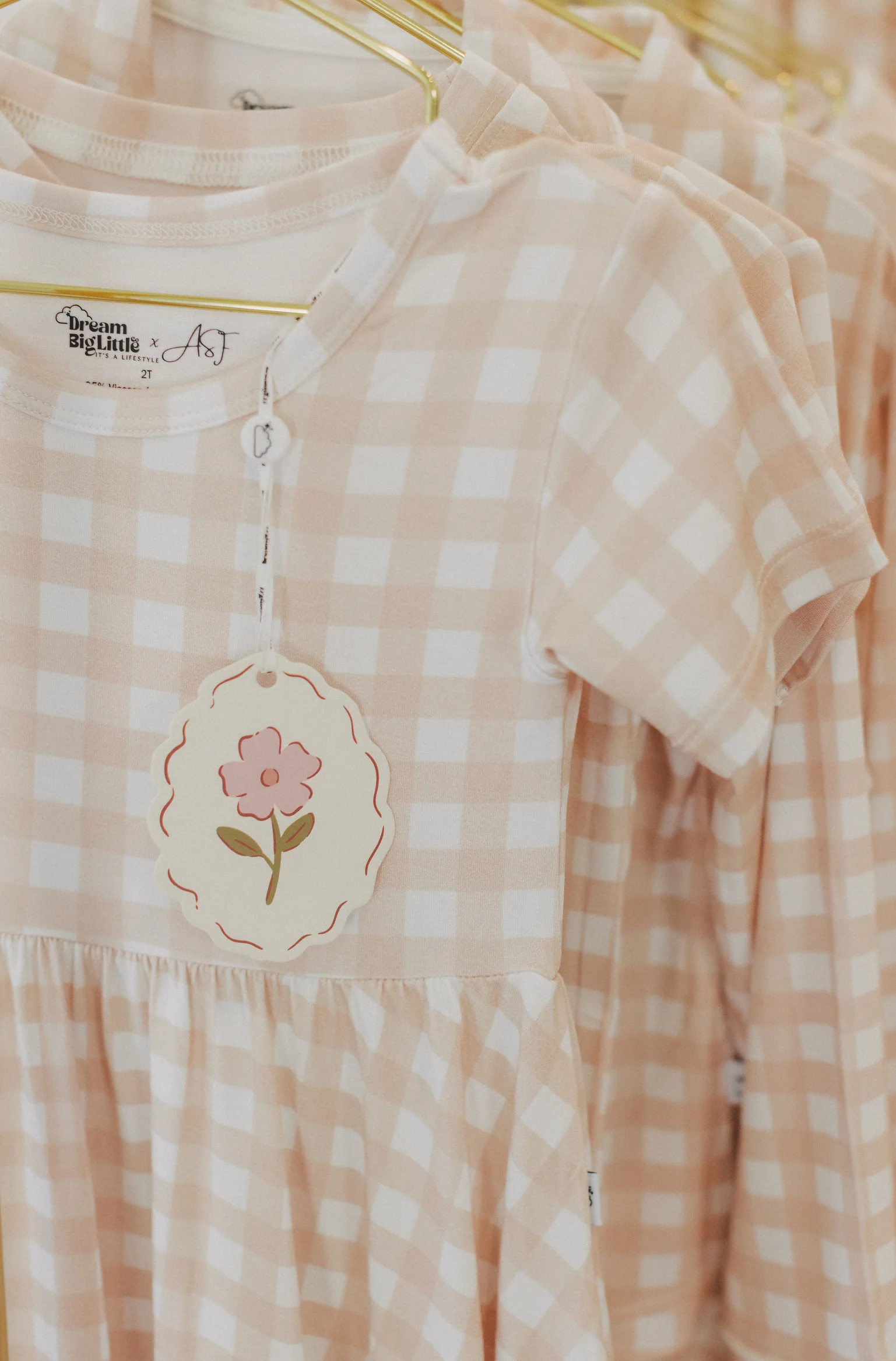 CHARLIE'S CHECKS DREAM RUFFLE DRESS - Image 4