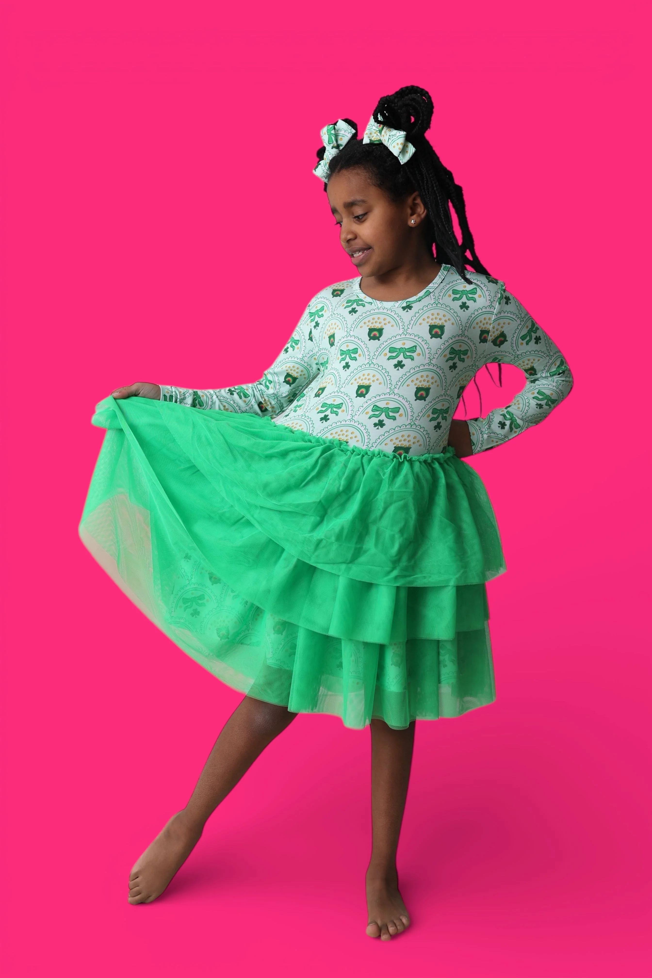 CLOVER & COINS DREAM TUTU DRESS - Image 8