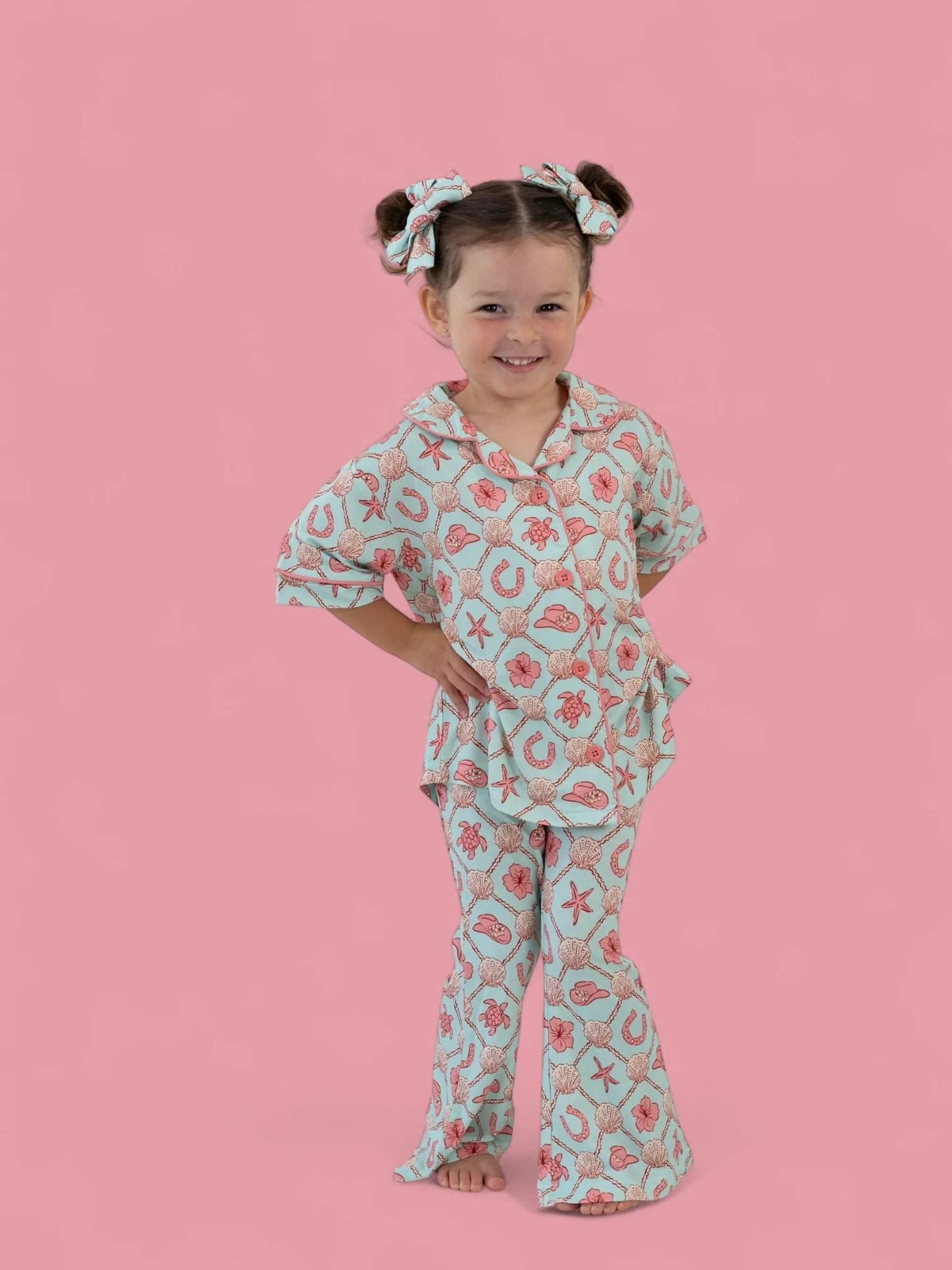 COASTAL COWGIRL DREAM GIRL'S FLARE SET - Image 10