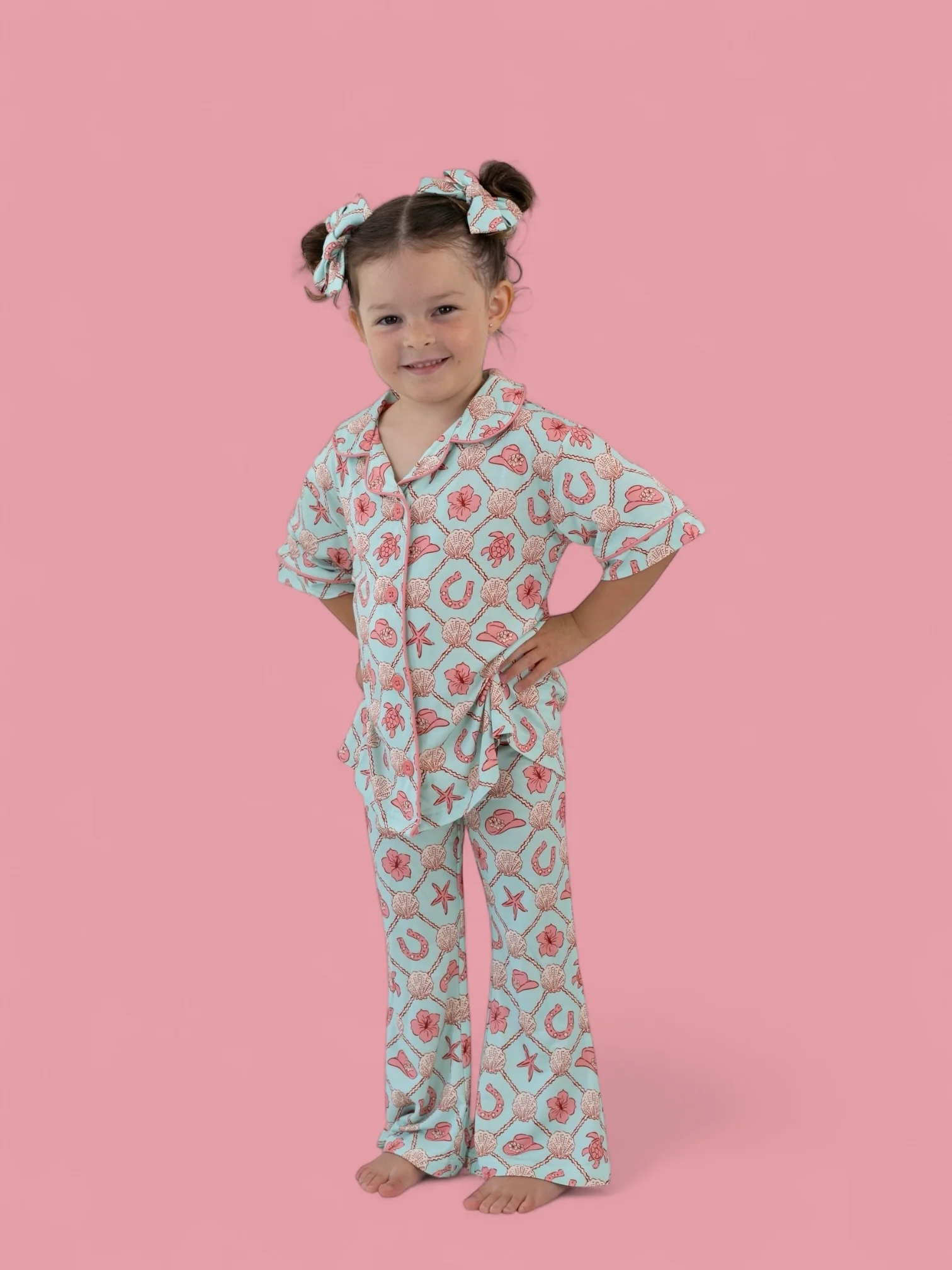 COASTAL COWGIRL DREAM GIRL'S FLARE SET - Image 12