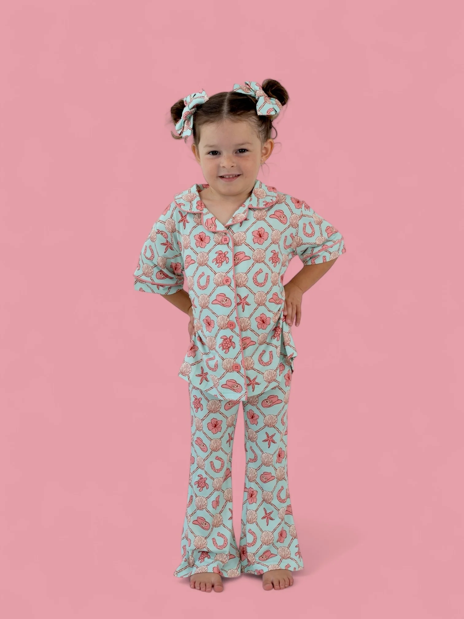 COASTAL COWGIRL DREAM GIRL'S FLARE SET - Image 14