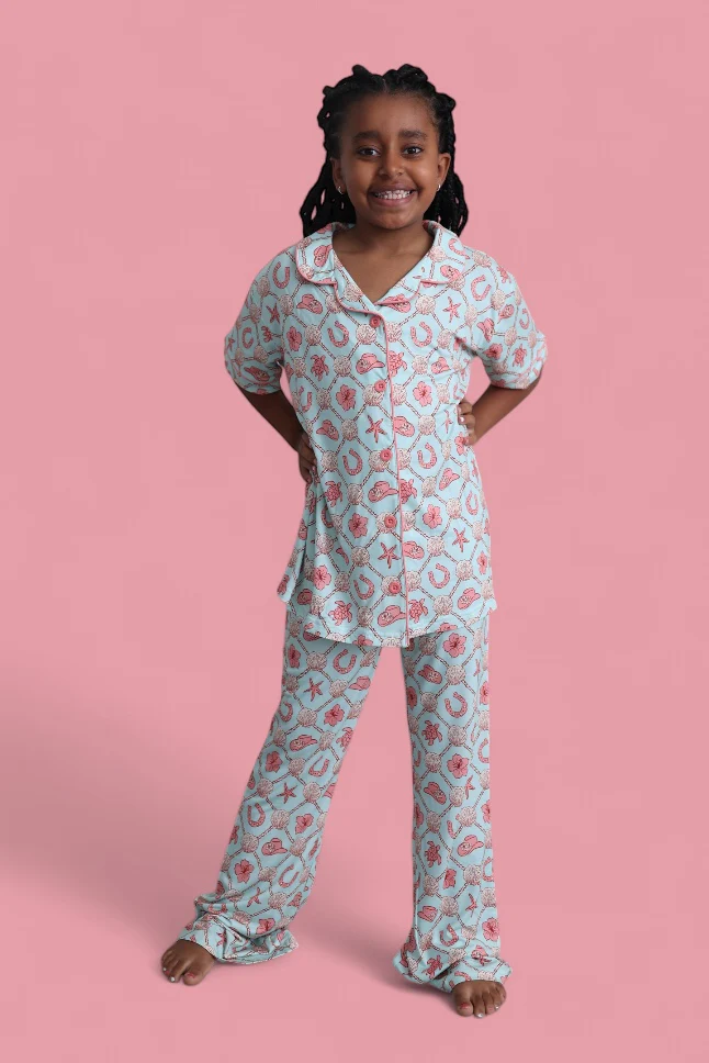 COASTAL COWGIRL DREAM GIRL'S FLARE SET - Image 9