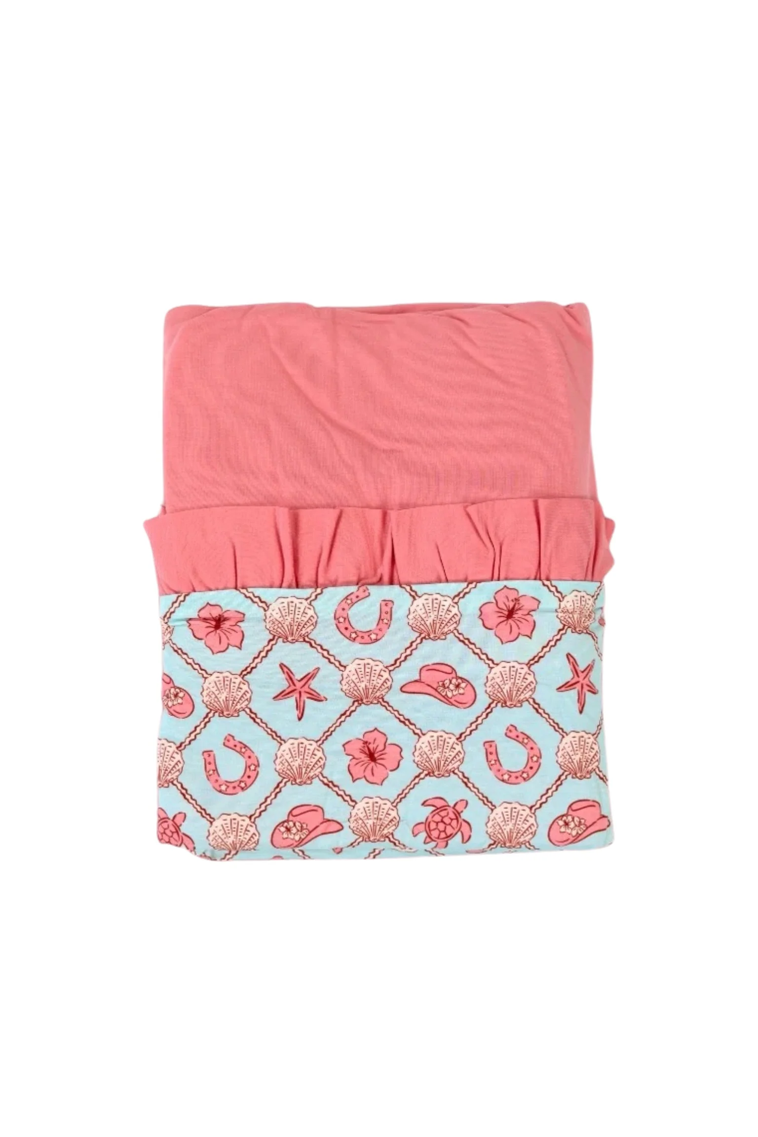 COASTAL COWGIRL DREAM RUFFLE BLANKET - Image 9