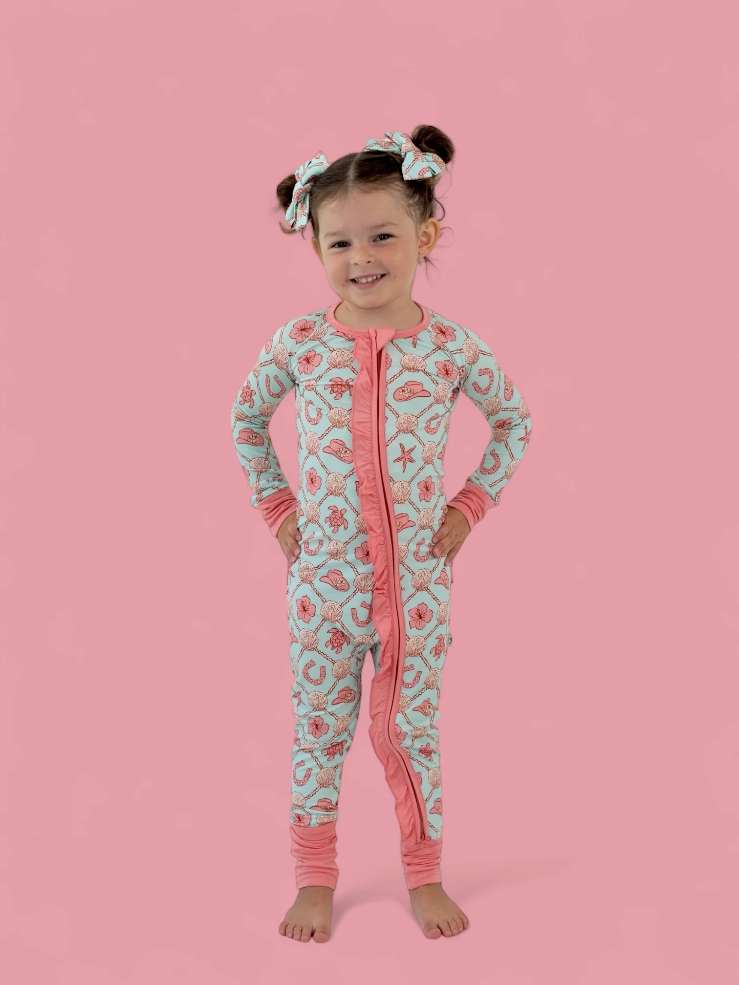 COASTAL COWGIRL DREAM RUFFLE ROMPER - Image 11