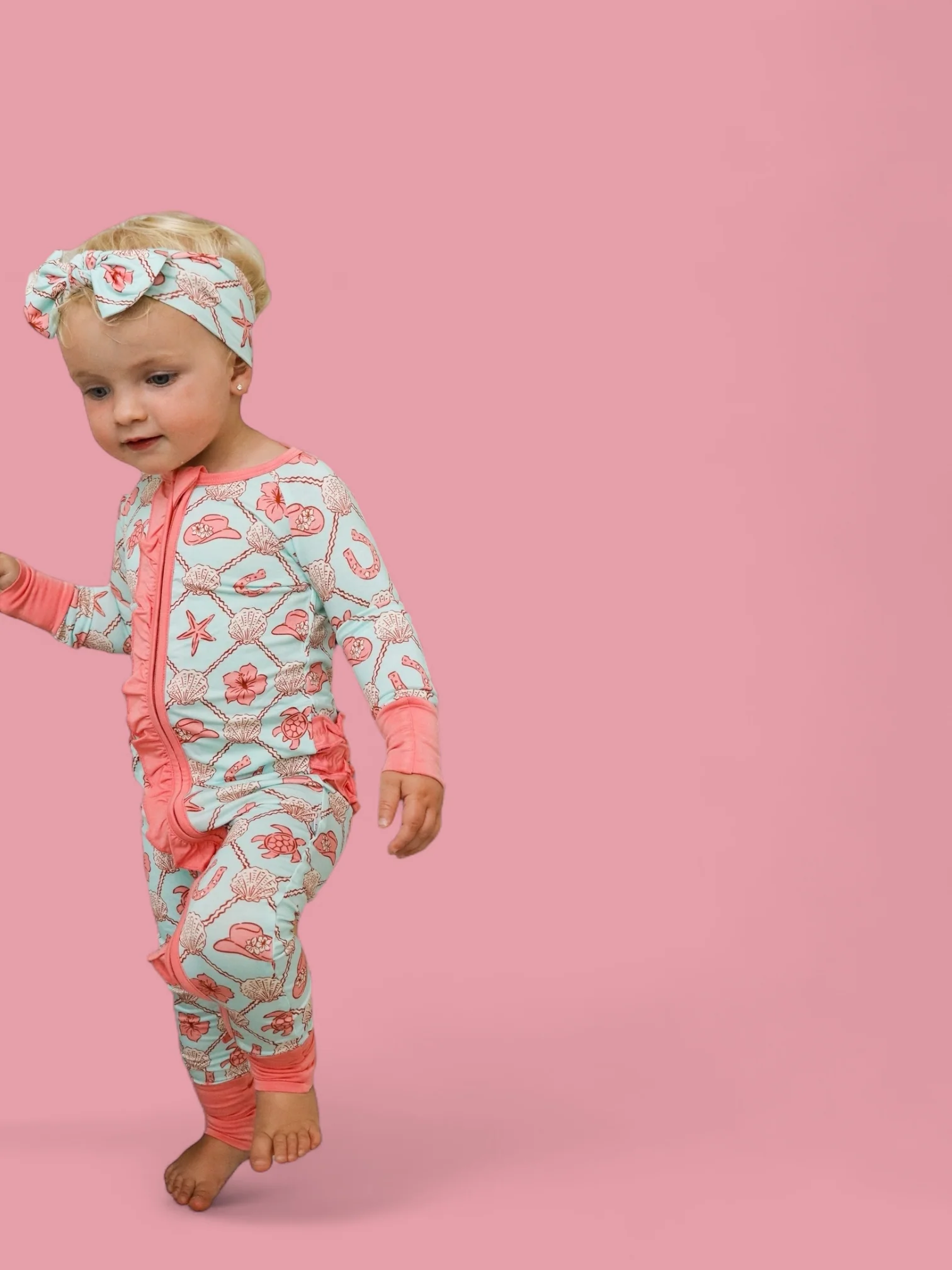 COASTAL COWGIRL DREAM RUFFLE ROMPER - Image 4