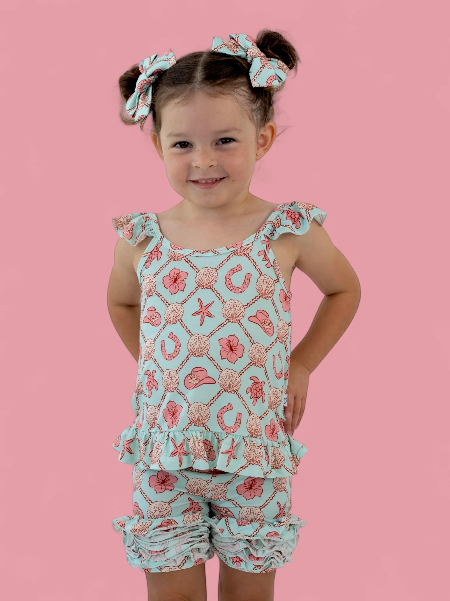 COASTAL COWGIRL DREAM RUFFLE TANK - Image 14