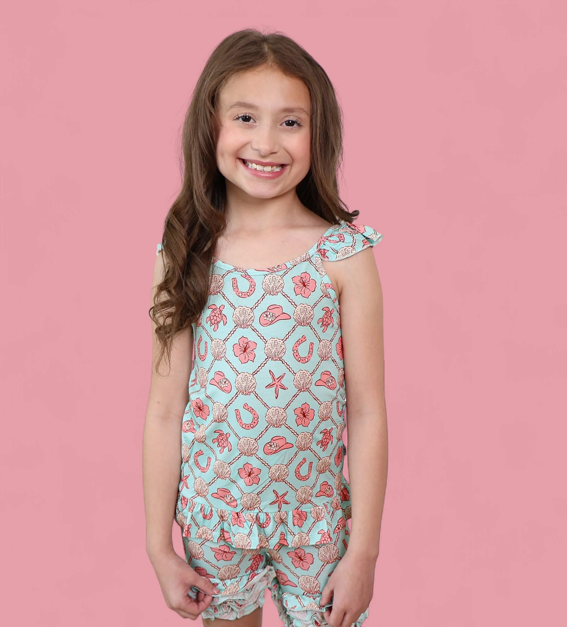 COASTAL COWGIRL DREAM RUFFLE TANK - Image 21