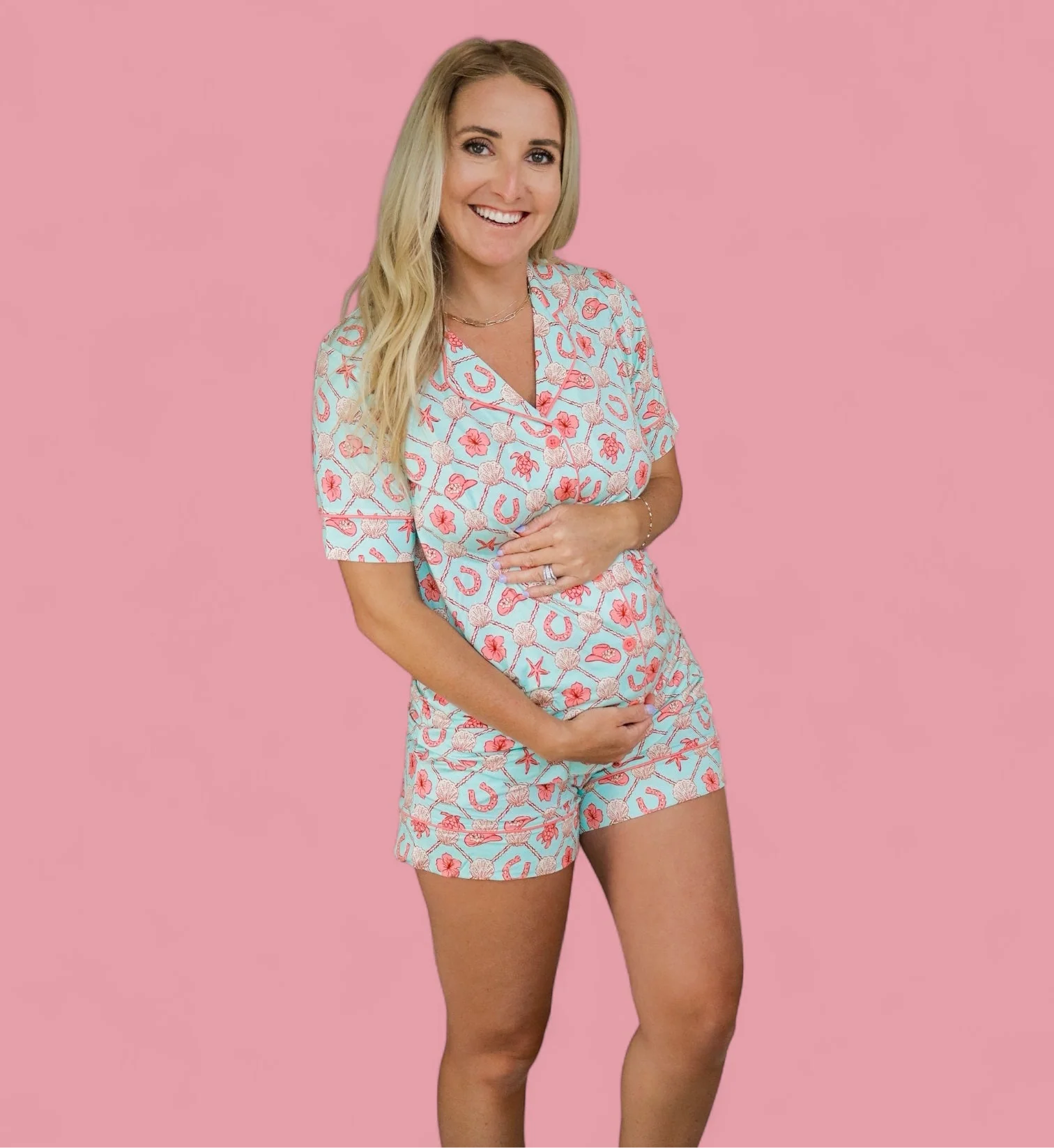COASTAL COWGIRL WOMEN’S DREAM SHORT SET - Image 3