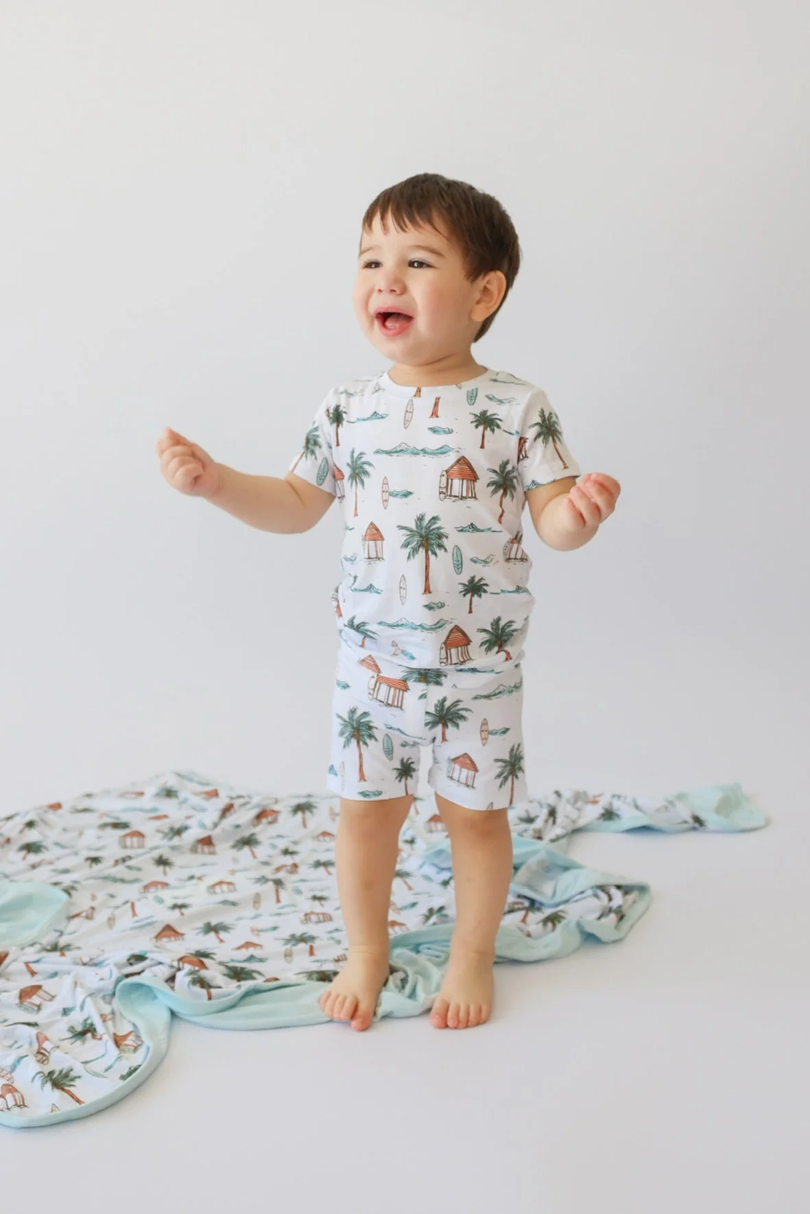 COASTAL KID DREAM SHORT SET - Image 6