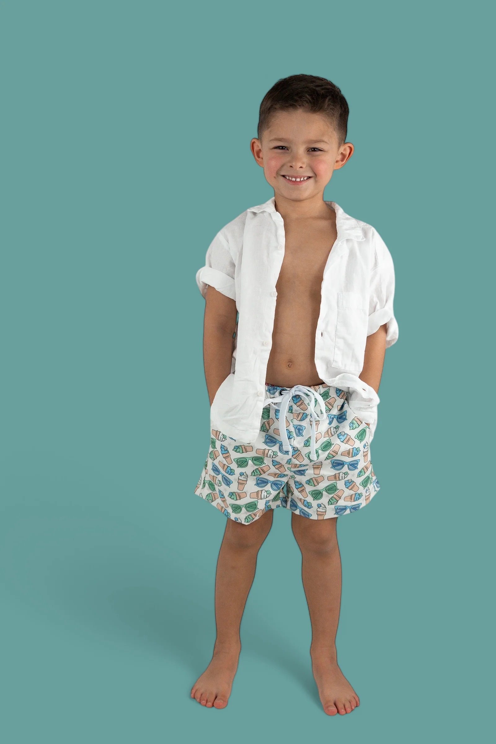 COOL SUMMER DREAM SWIM TRUNKS - Image 12