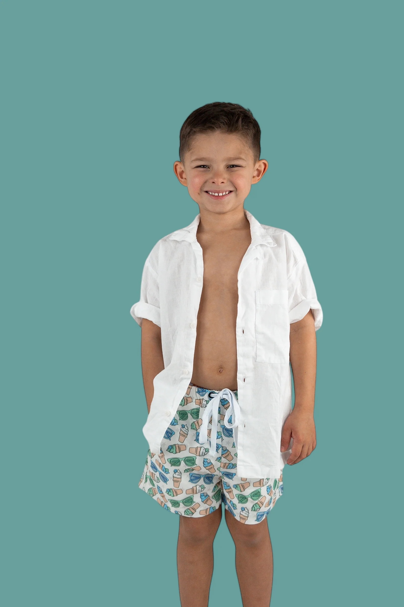 COOL SUMMER DREAM SWIM TRUNKS - Image 5