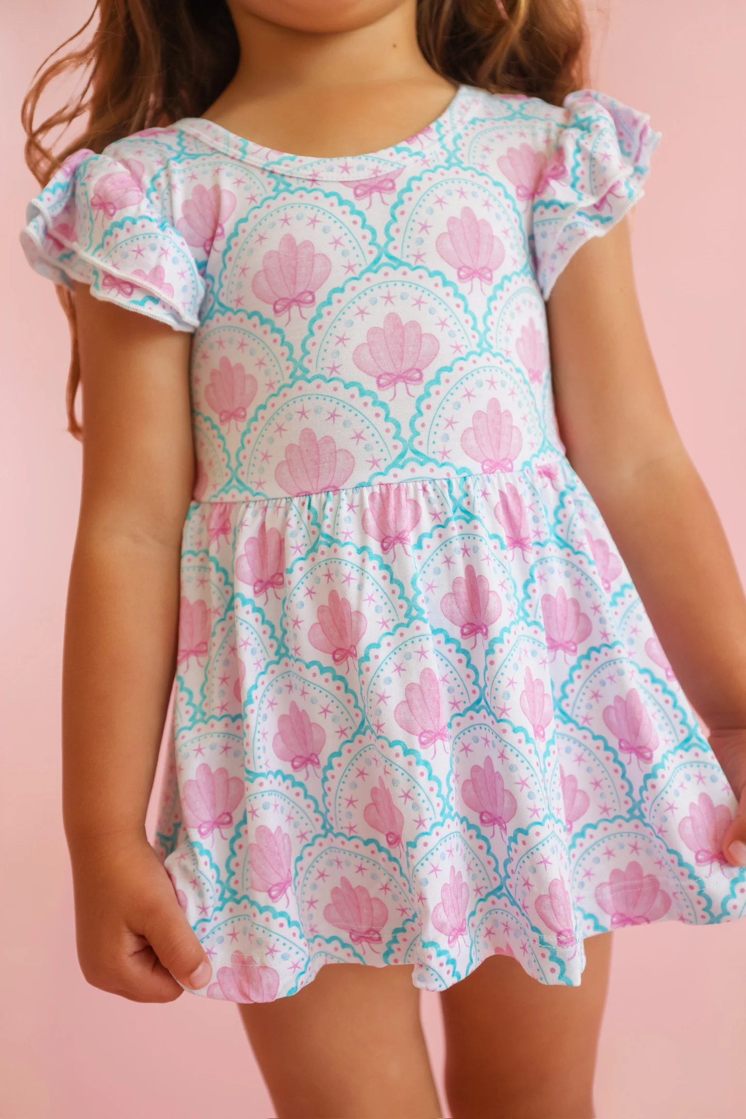 COQUETTE COAST DREAM CAP SLEEVE BODYSUIT DRESS - Image 3
