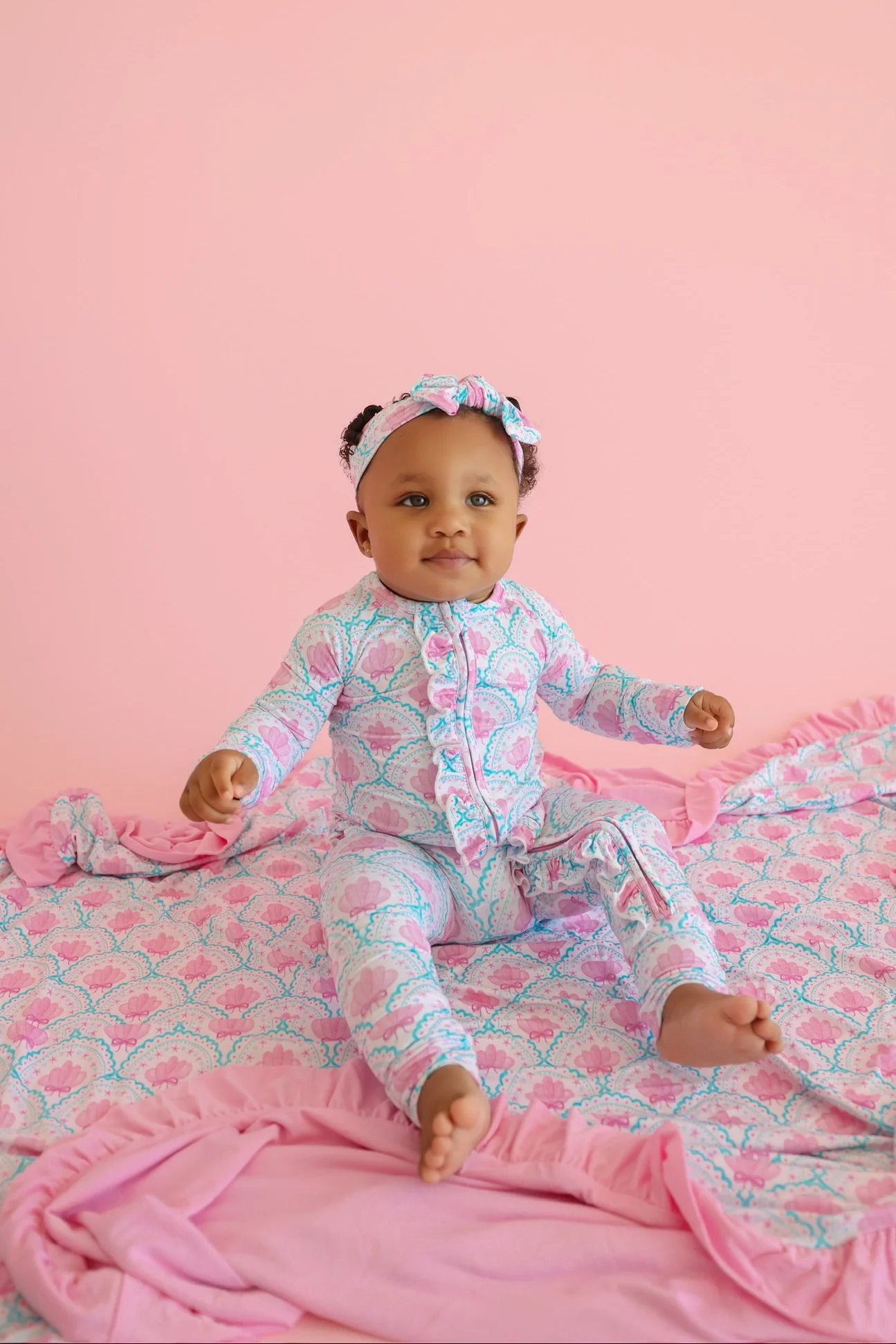 COQUETTE COAST DREAM RUFFLE BLANKET - Image 7