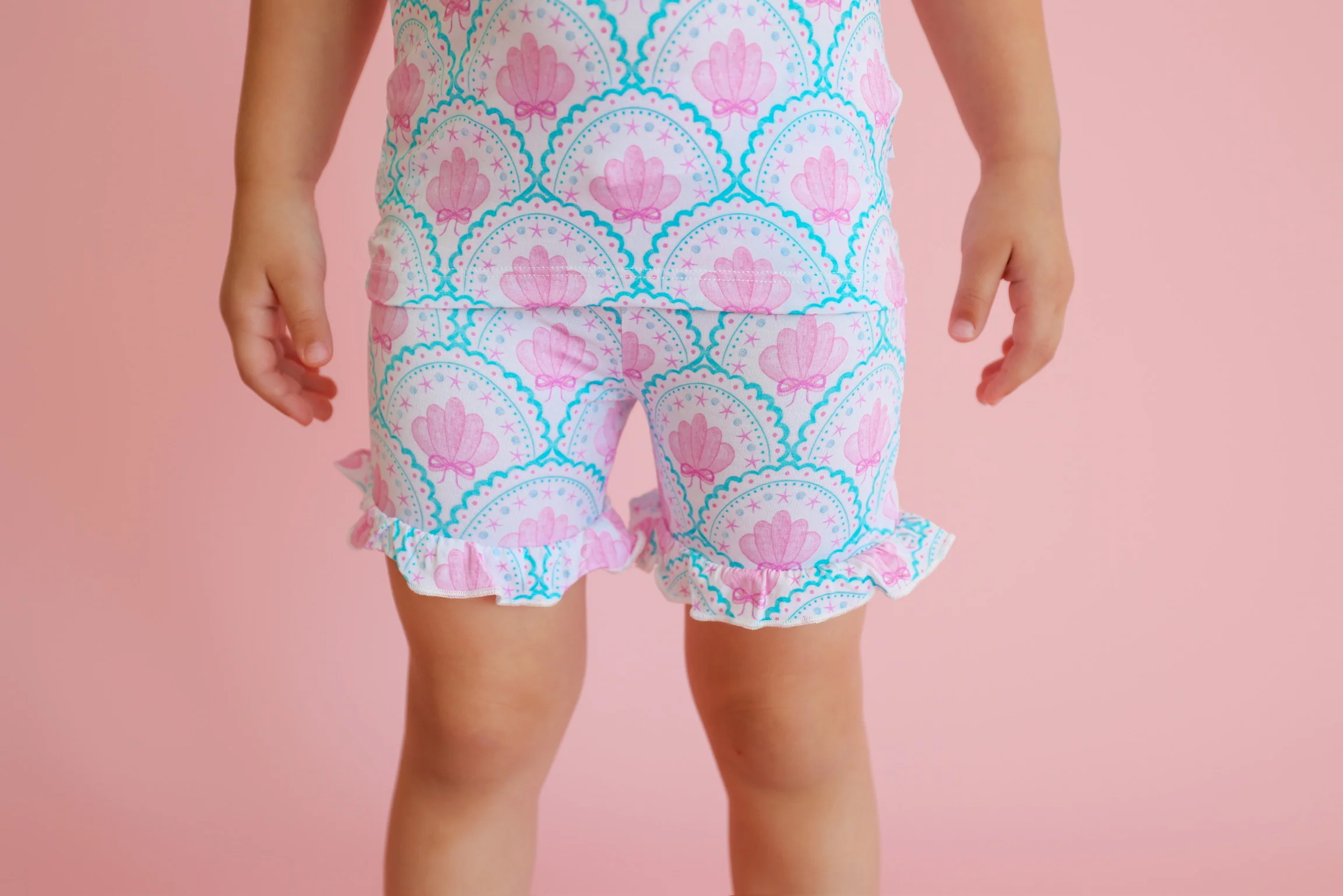 COQUETTE COAST DREAM RUFFLE SHORT SET - Image 6
