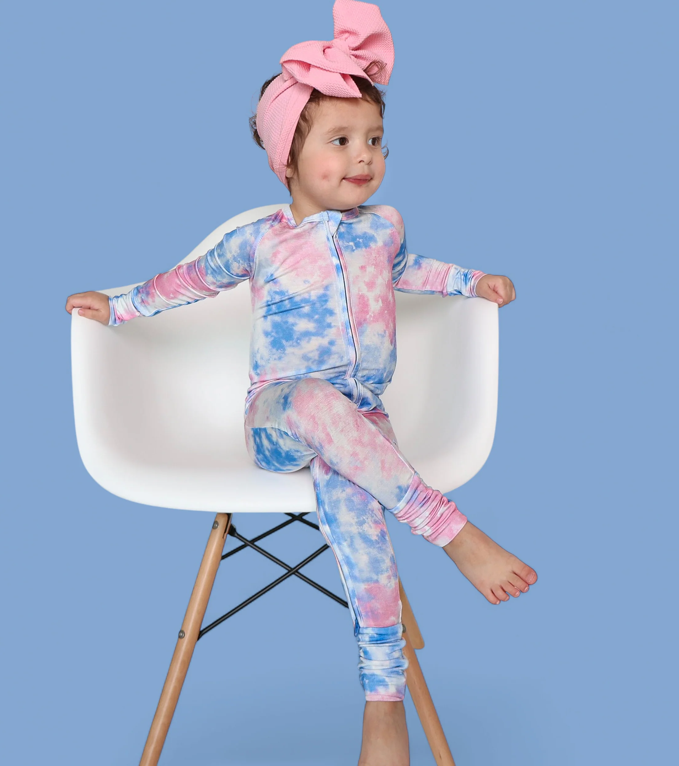 COTTON CANDY TIE DYE DREAM ROMPER