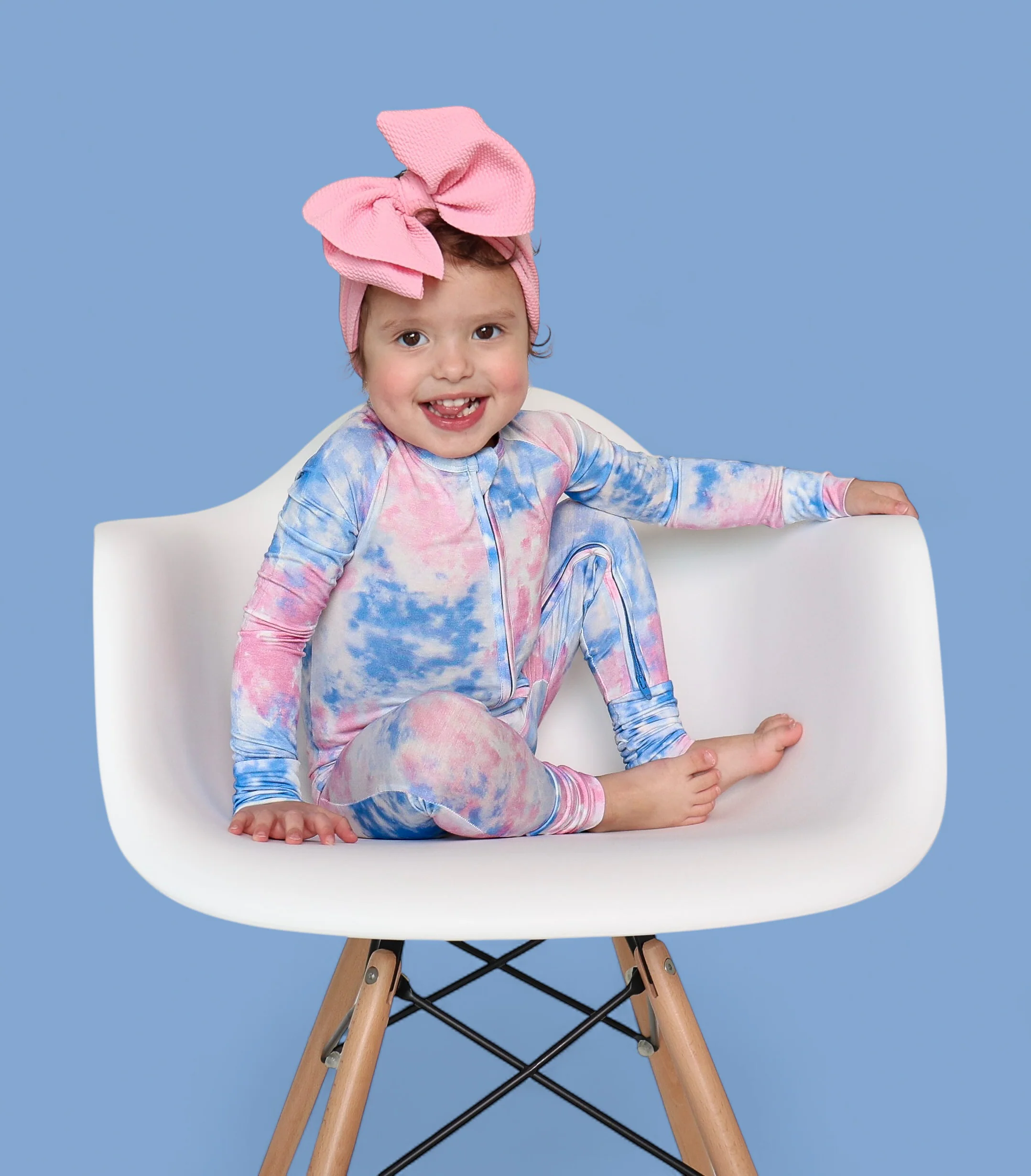 COTTON CANDY TIE DYE DREAM ROMPER - Image 11