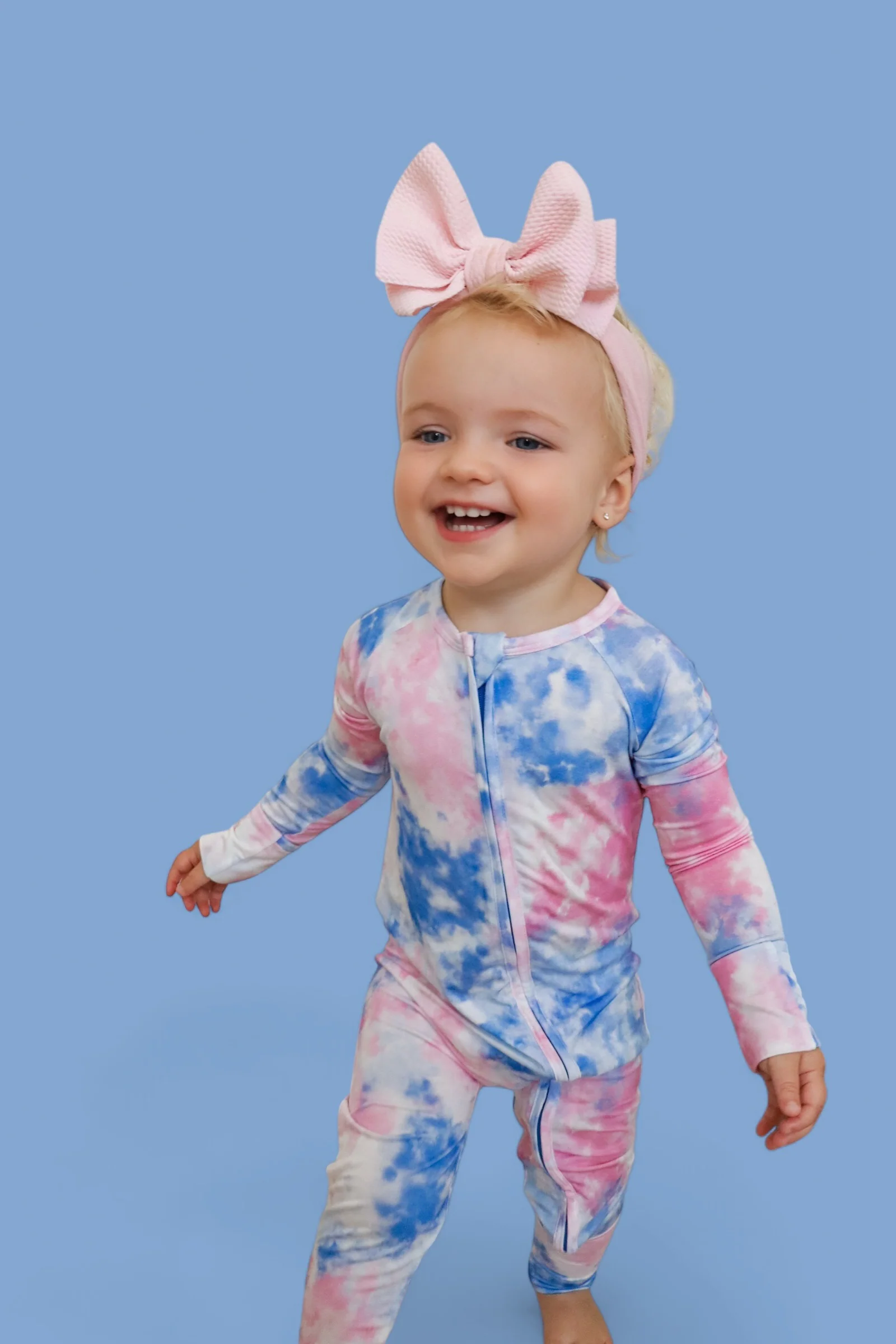 COTTON CANDY TIE DYE DREAM ROMPER - Image 13