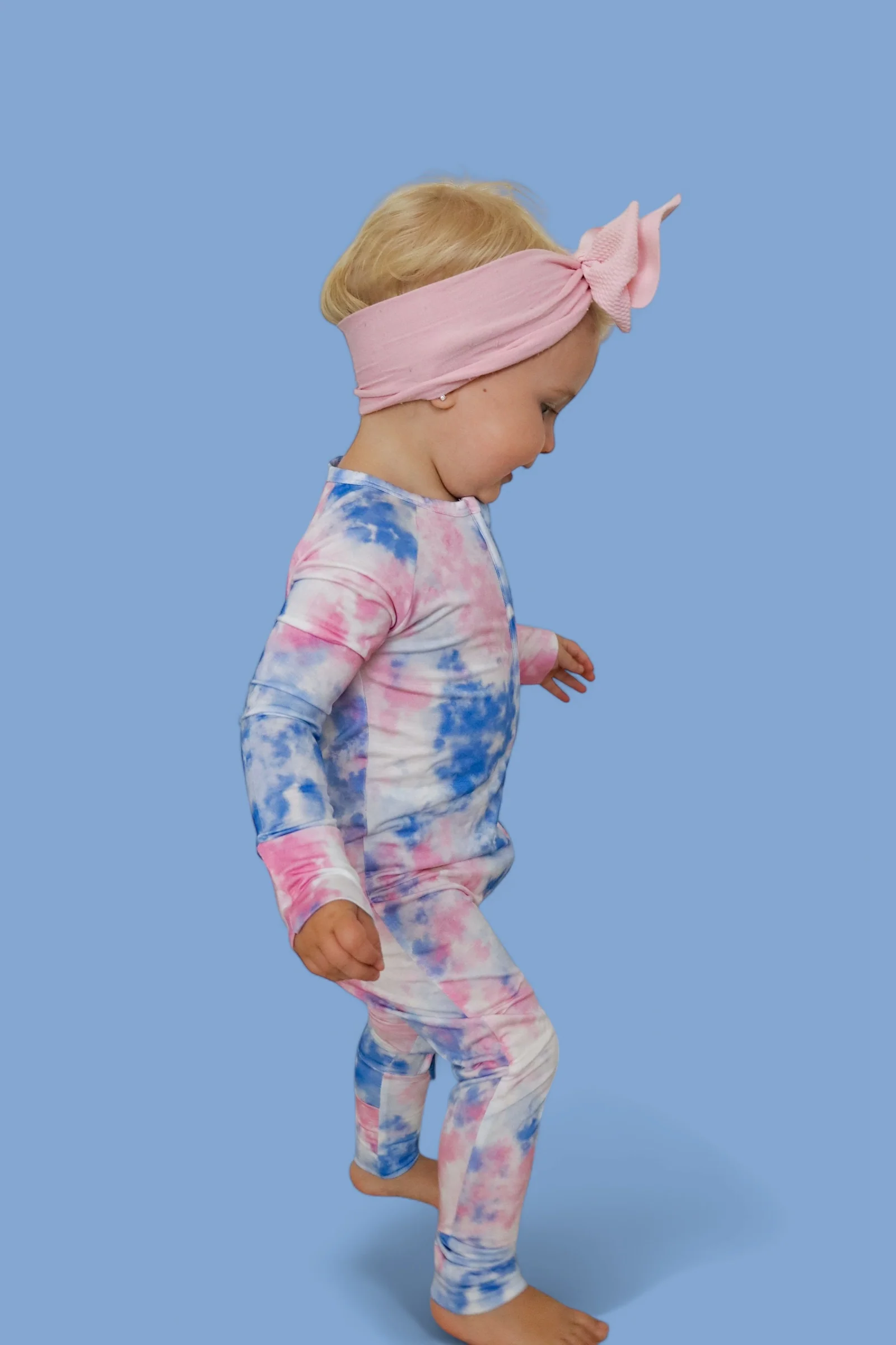 COTTON CANDY TIE DYE DREAM ROMPER - Image 14